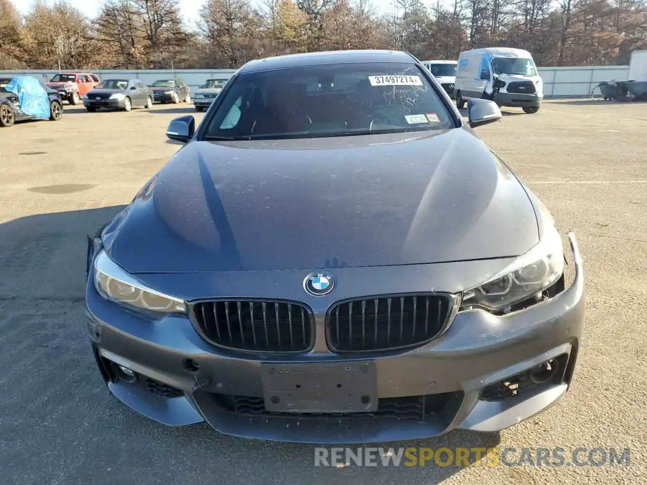 5 Photograph of a damaged car WBA4J7C54KBM75511 BMW 4 SERIES 2019