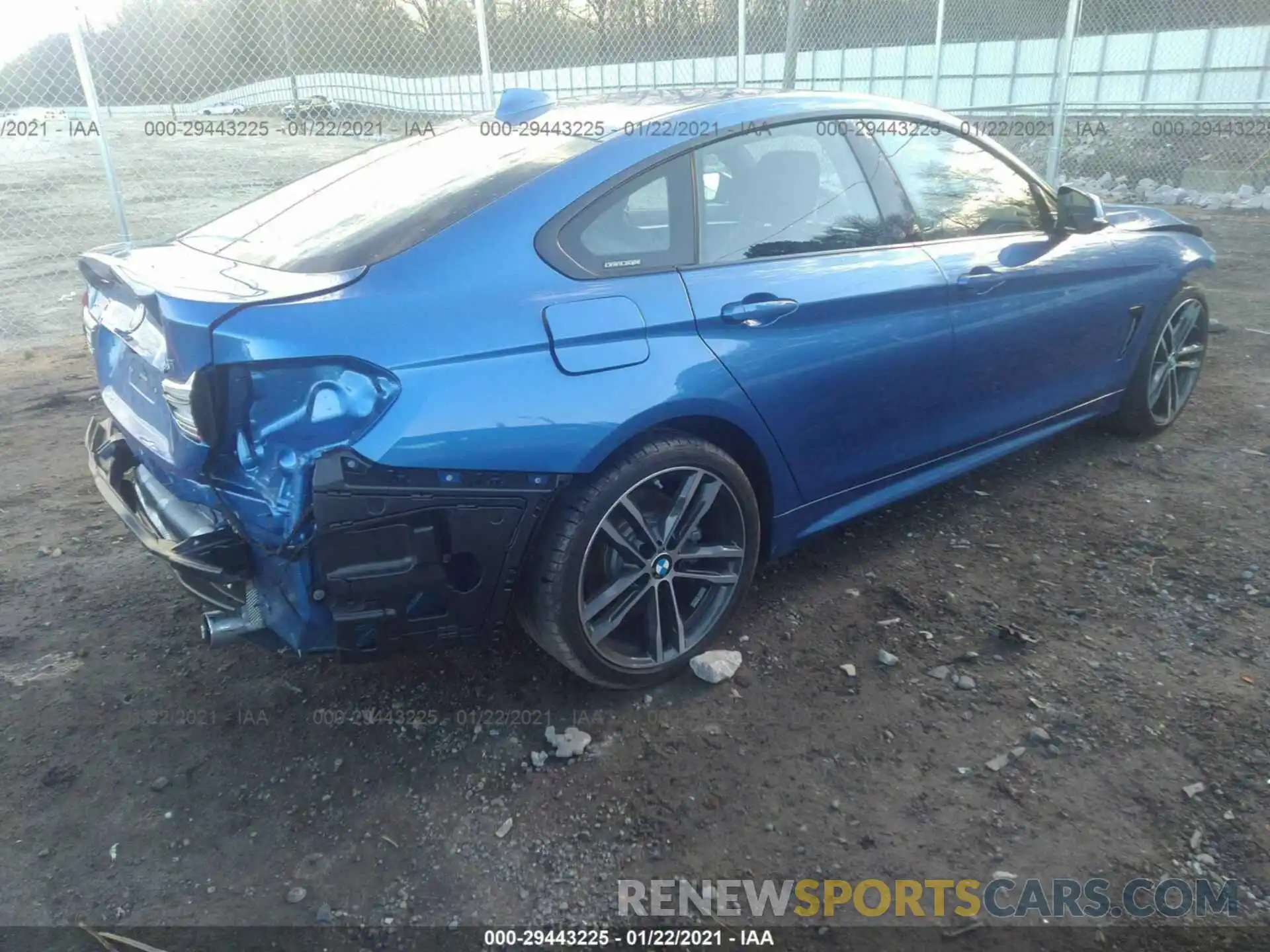 4 Photograph of a damaged car WBA4J7C54KBM76089 BMW 4 SERIES 2019