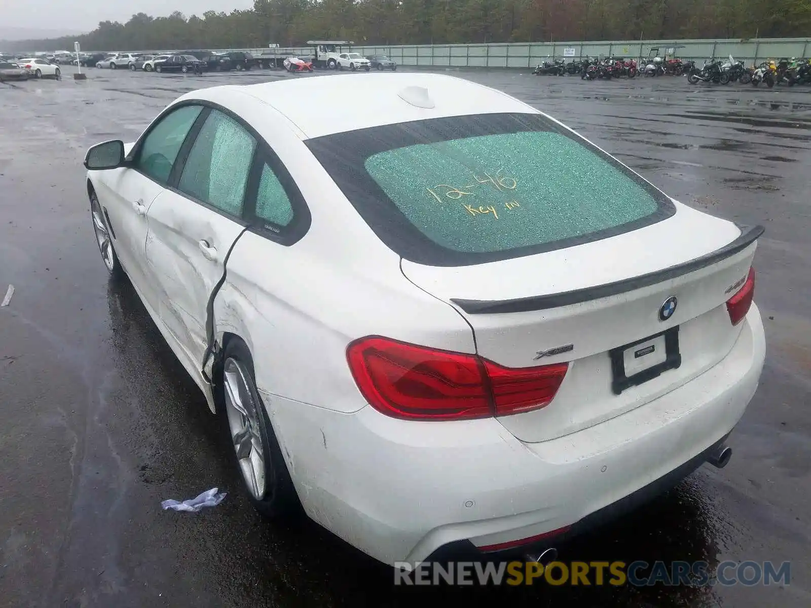 3 Photograph of a damaged car WBA4J7C55KBM74383 BMW 4 SERIES 2019