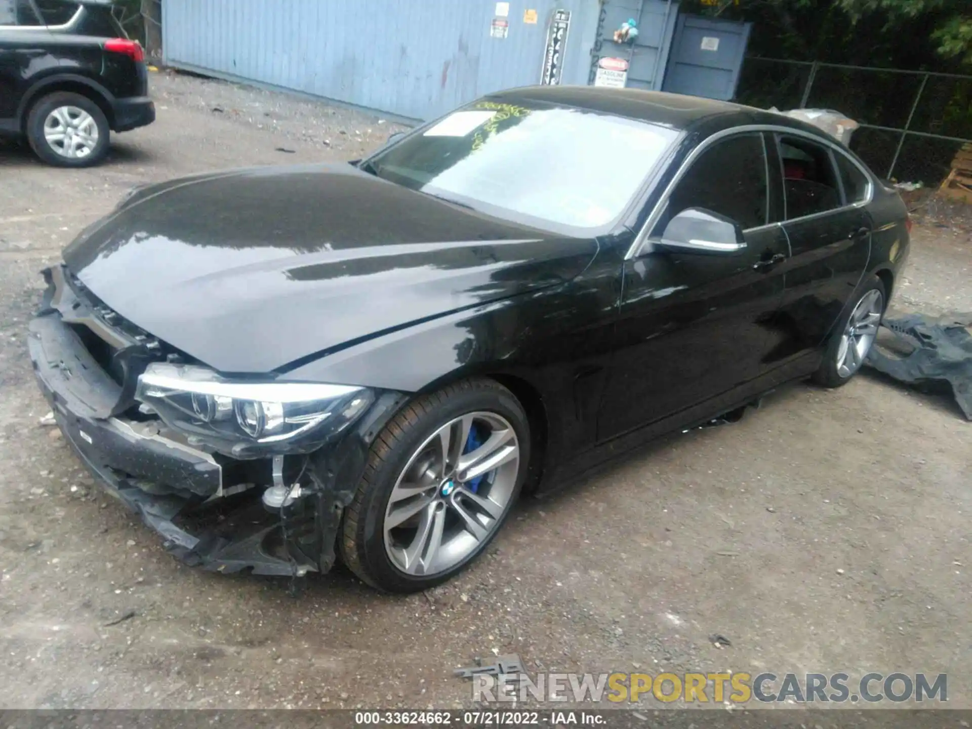 2 Photograph of a damaged car WBA4J7C55KBM76540 BMW 4 SERIES 2019