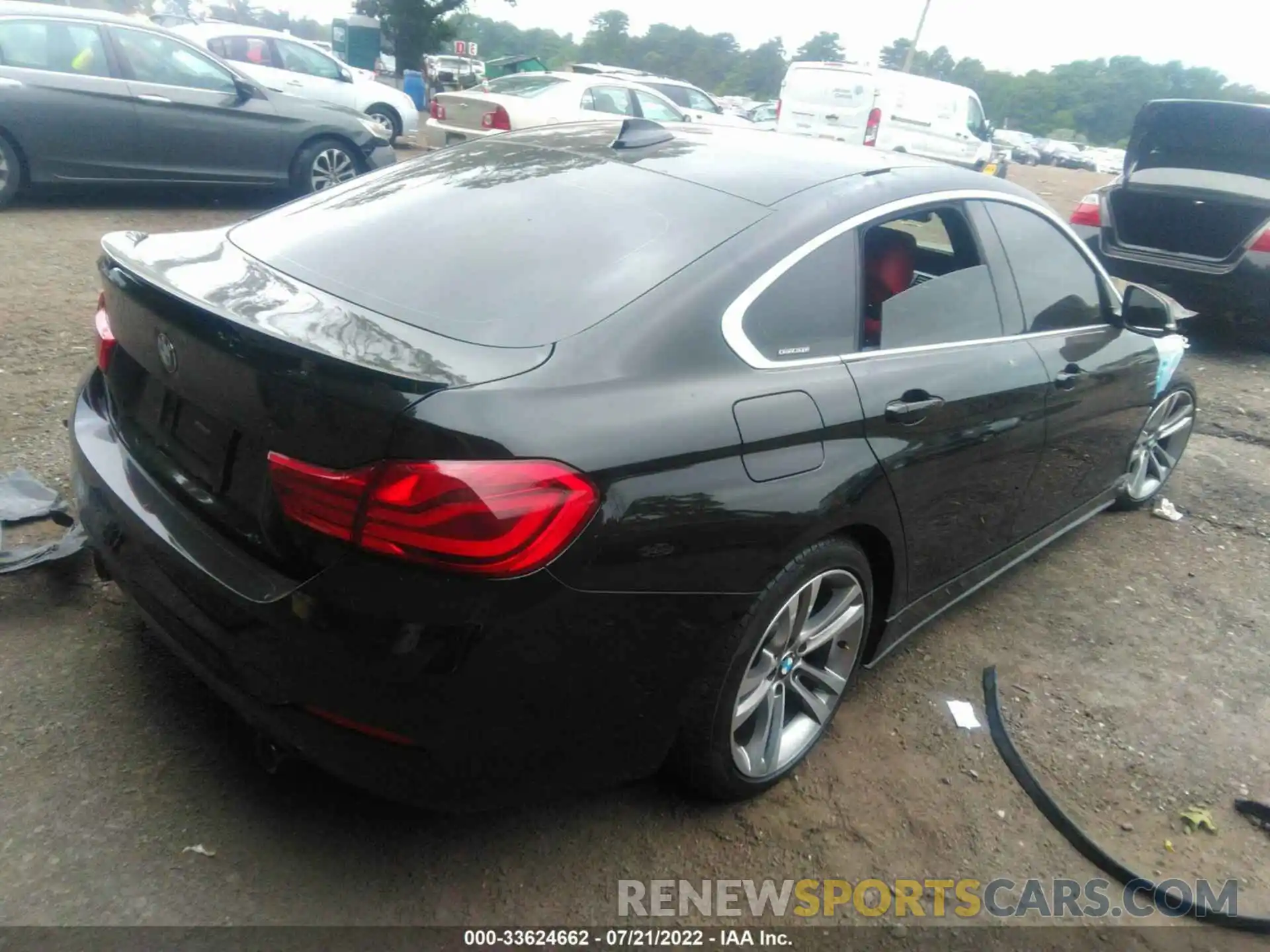 4 Photograph of a damaged car WBA4J7C55KBM76540 BMW 4 SERIES 2019