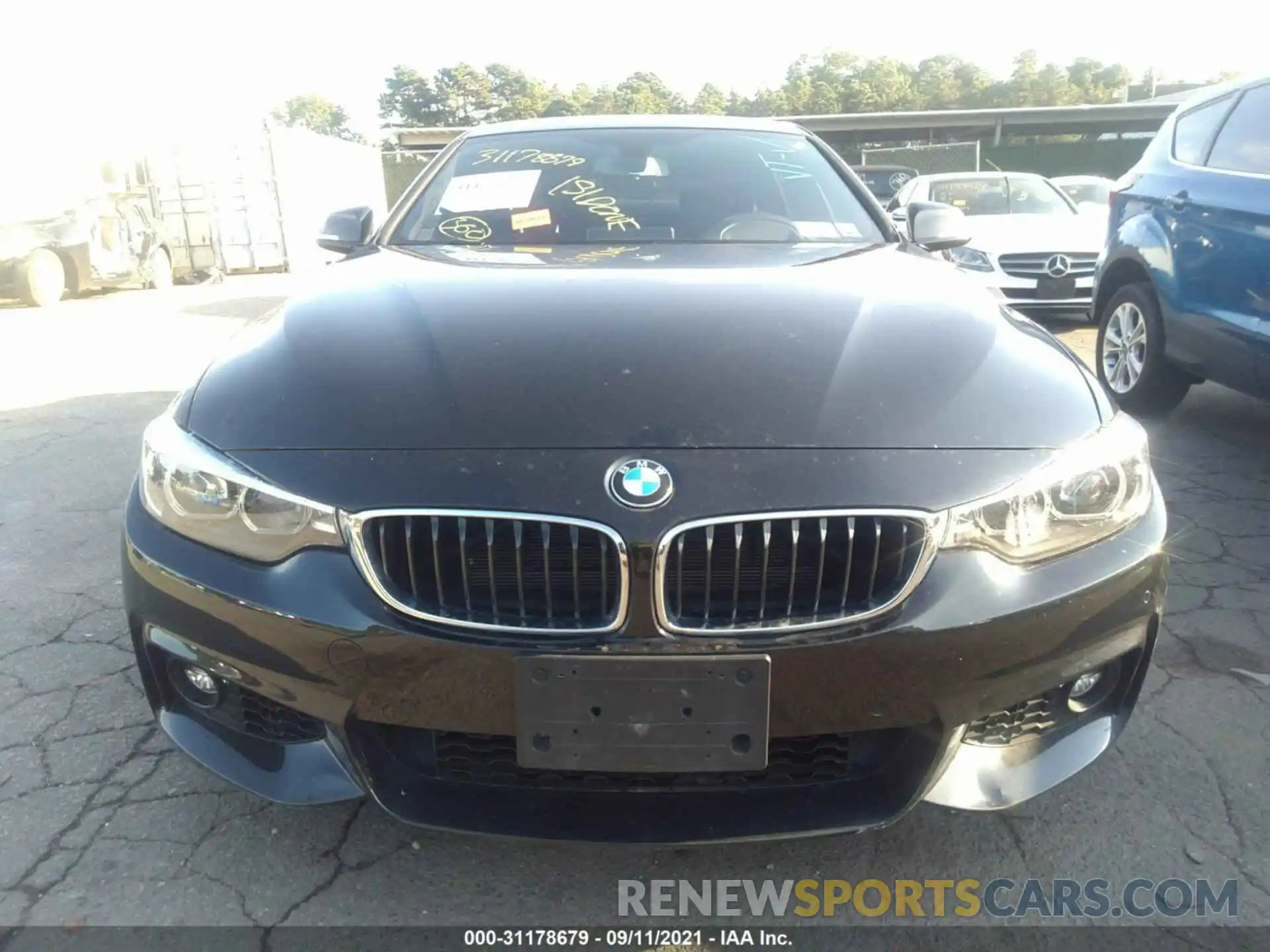 6 Photograph of a damaged car WBA4J7C56KBM75333 BMW 4 SERIES 2019