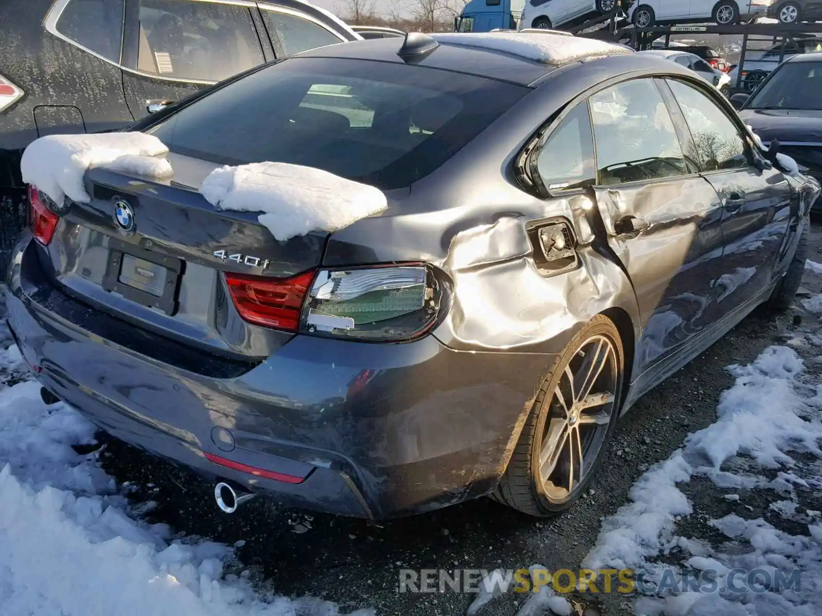 4 Photograph of a damaged car WBA4J7C56KBM75445 BMW 4 SERIES 2019