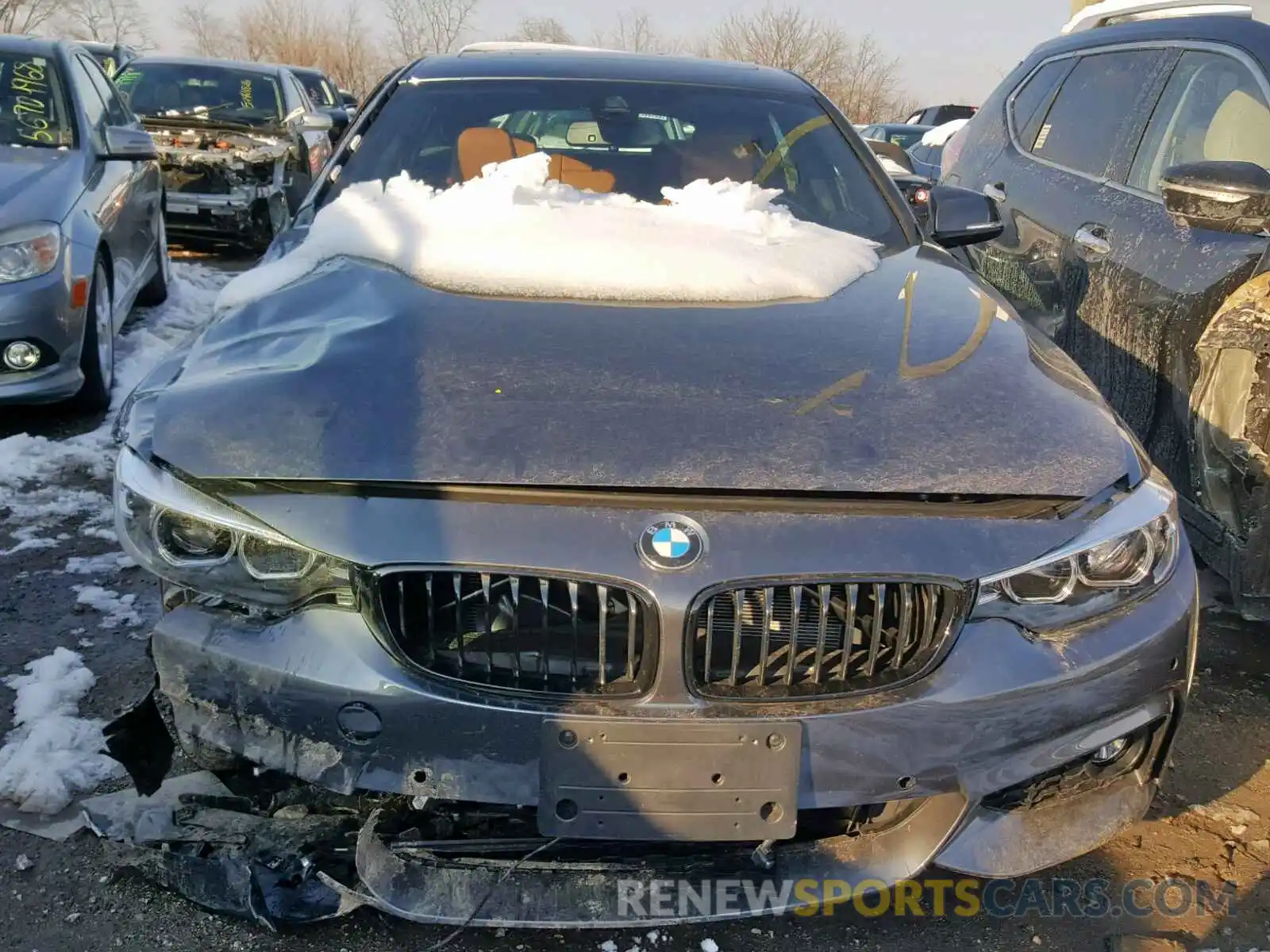 9 Photograph of a damaged car WBA4J7C56KBM75445 BMW 4 SERIES 2019