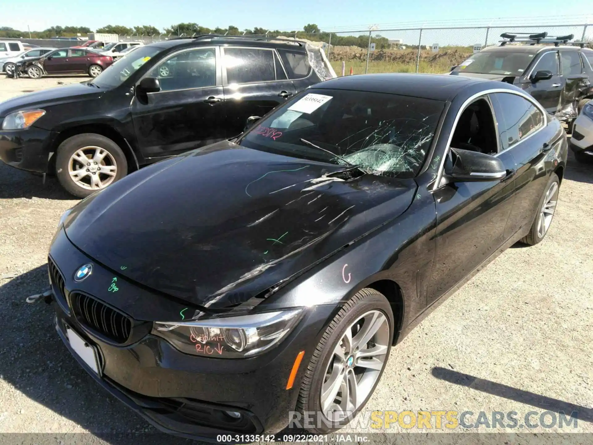 6 Photograph of a damaged car WBA4J7C56KBM75574 BMW 4 SERIES 2019