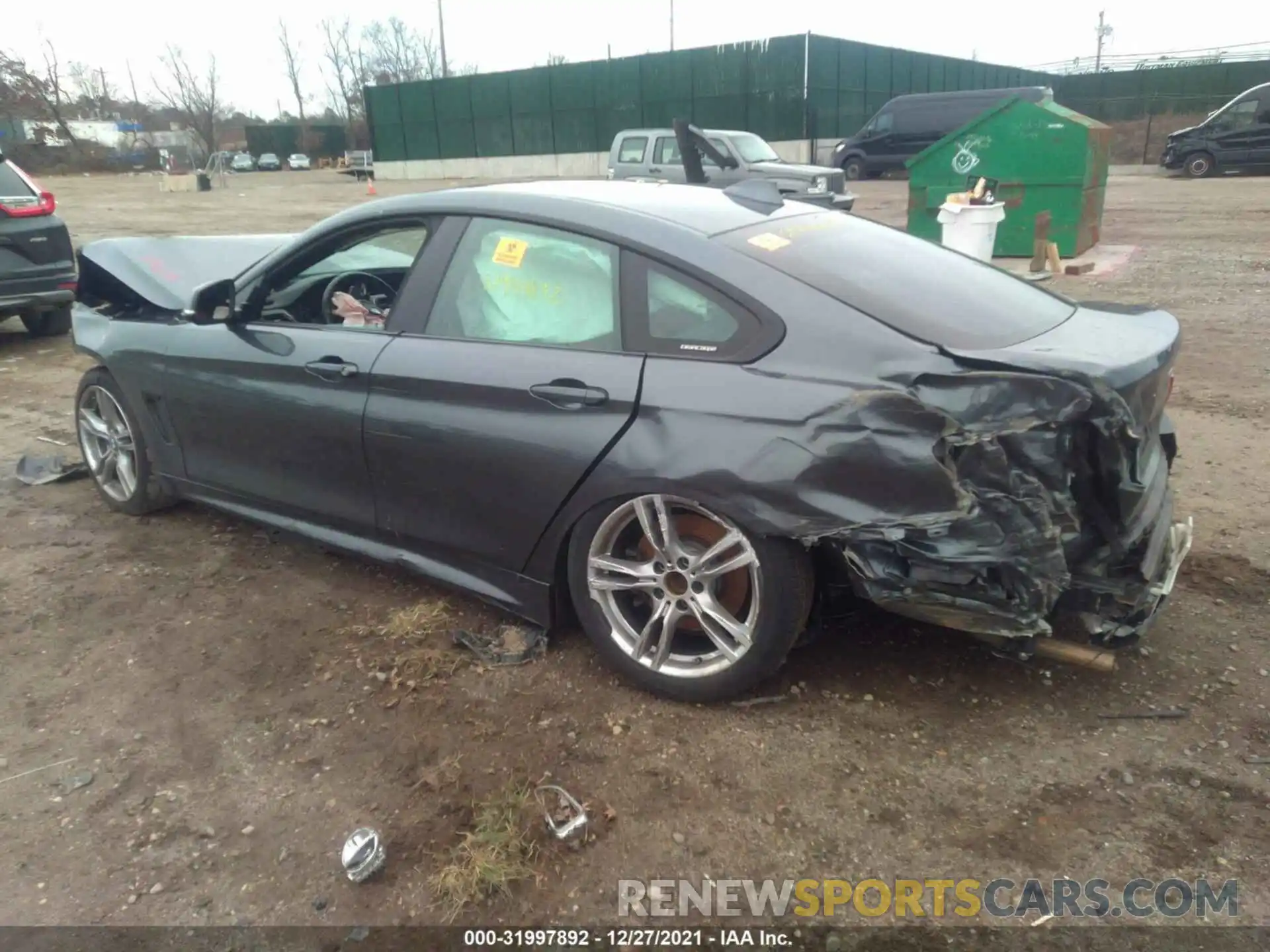 3 Photograph of a damaged car WBA4J7C57KBM74630 BMW 4 SERIES 2019