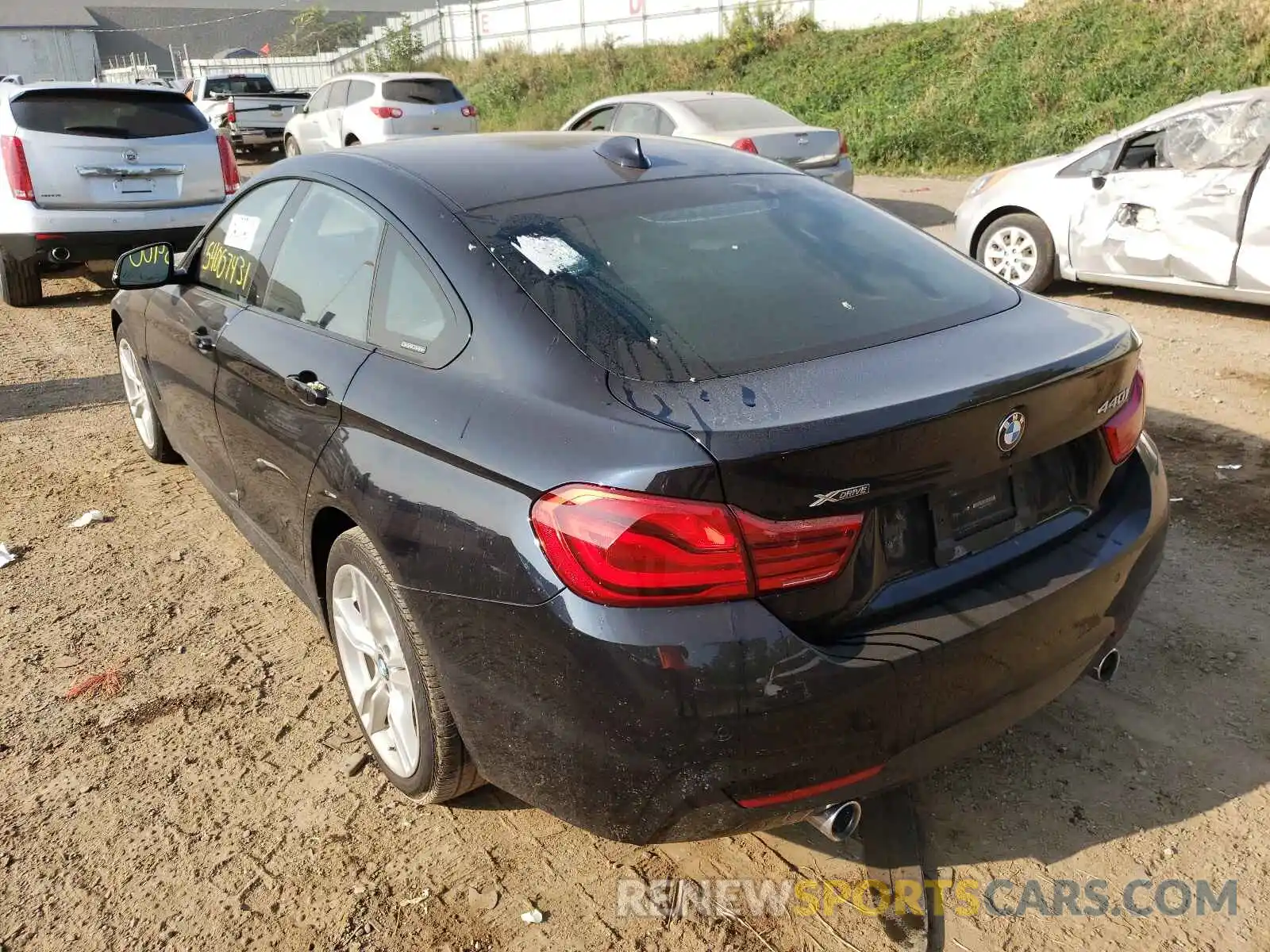 3 Photograph of a damaged car WBA4J7C57KBM75230 BMW 4 SERIES 2019