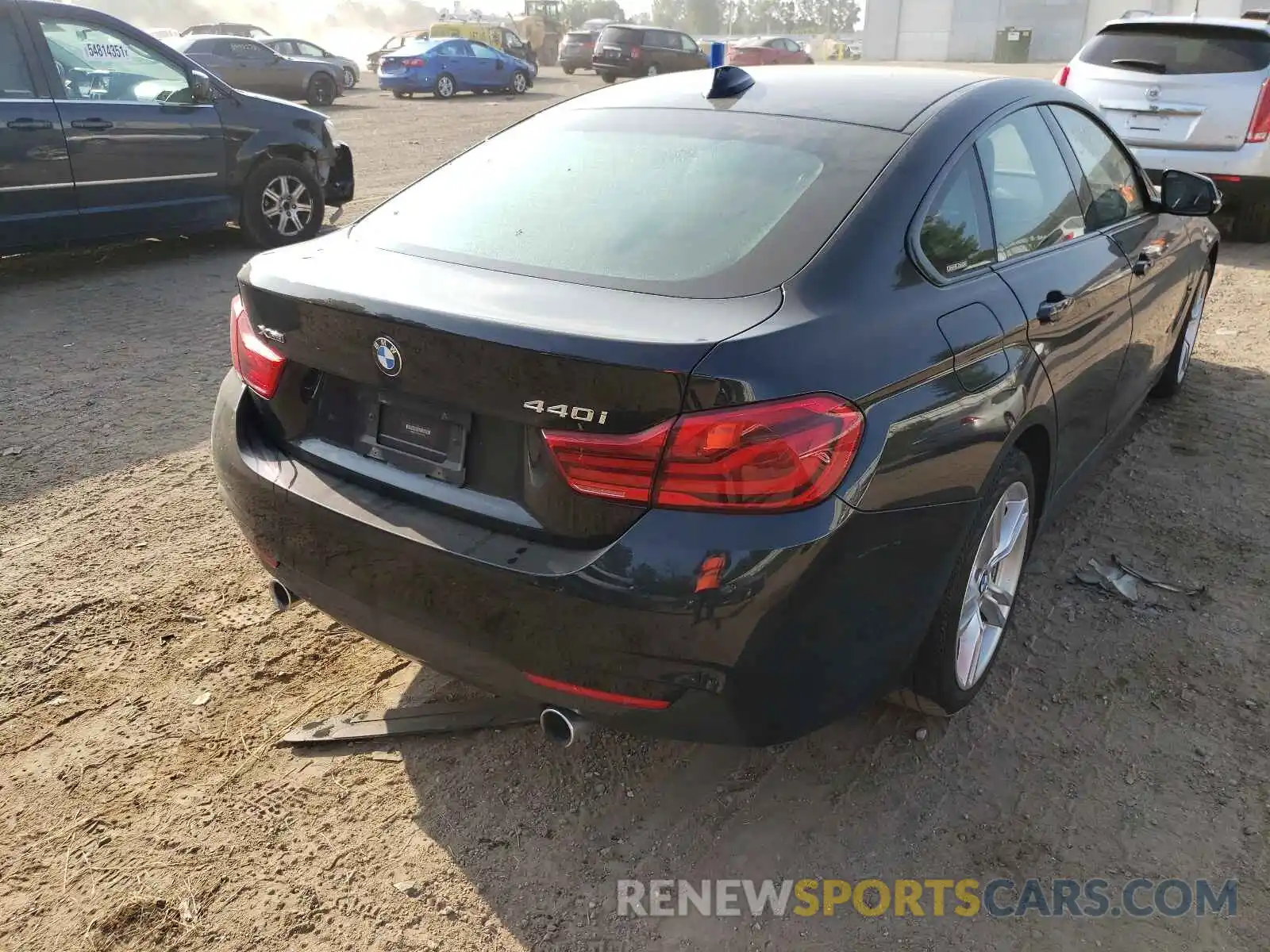 4 Photograph of a damaged car WBA4J7C57KBM75230 BMW 4 SERIES 2019