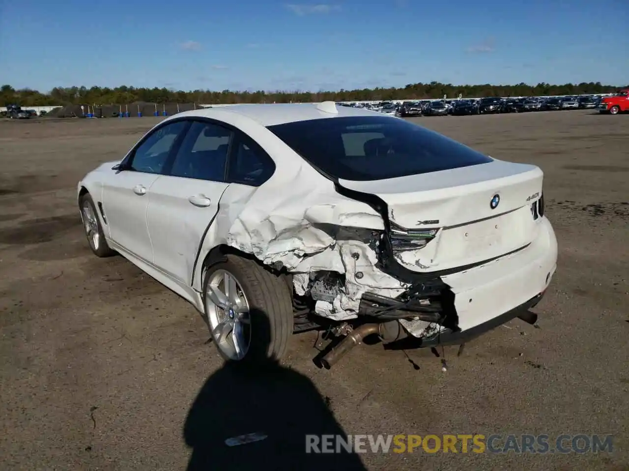 3 Photograph of a damaged car WBA4J7C58KBM75950 BMW 4 SERIES 2019