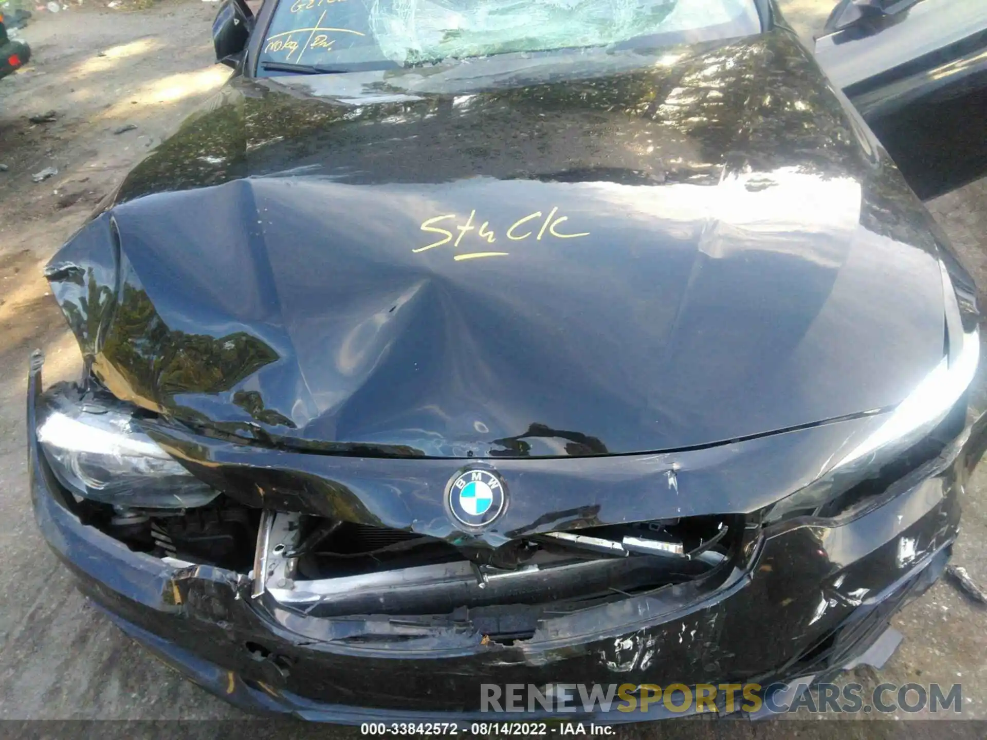 10 Photograph of a damaged car WBA4J7C59KBM75925 BMW 4 SERIES 2019