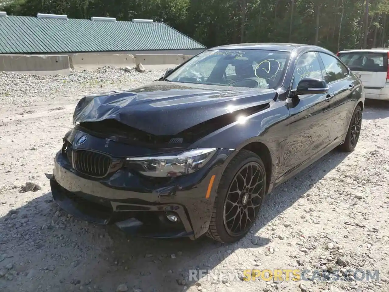 2 Photograph of a damaged car WBA4J7C59KBM76279 BMW 4 SERIES 2019