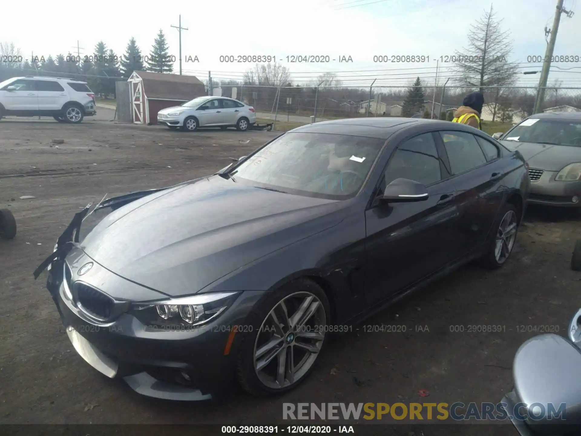 2 Photograph of a damaged car WBA4J7C59KBM76492 BMW 4 SERIES 2019