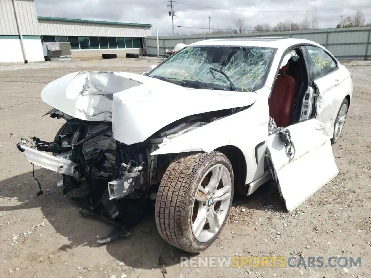 2 Photograph of a damaged car WBA4J7C5XKBM75562 BMW 4 SERIES 2019