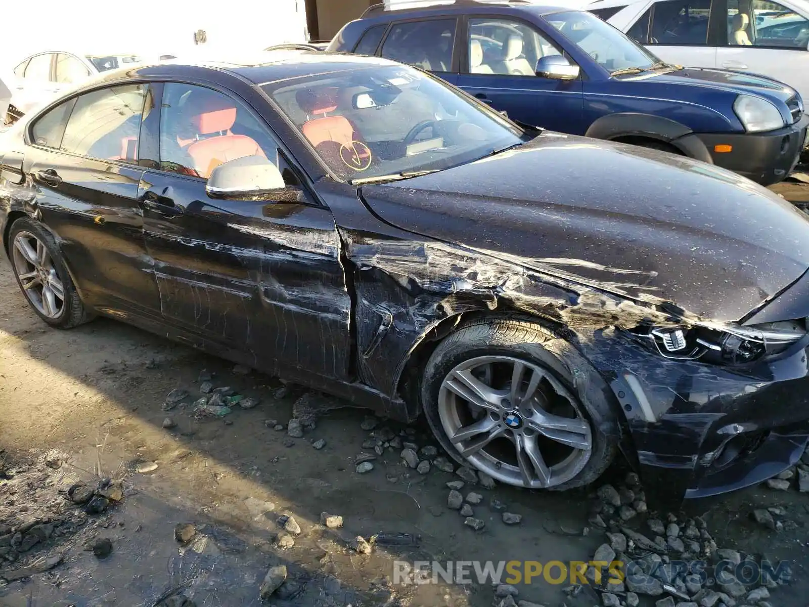 9 Фотография поврежденного автомобиля WBA4J7C5XKBM76646 BMW 4 SERIES 2019