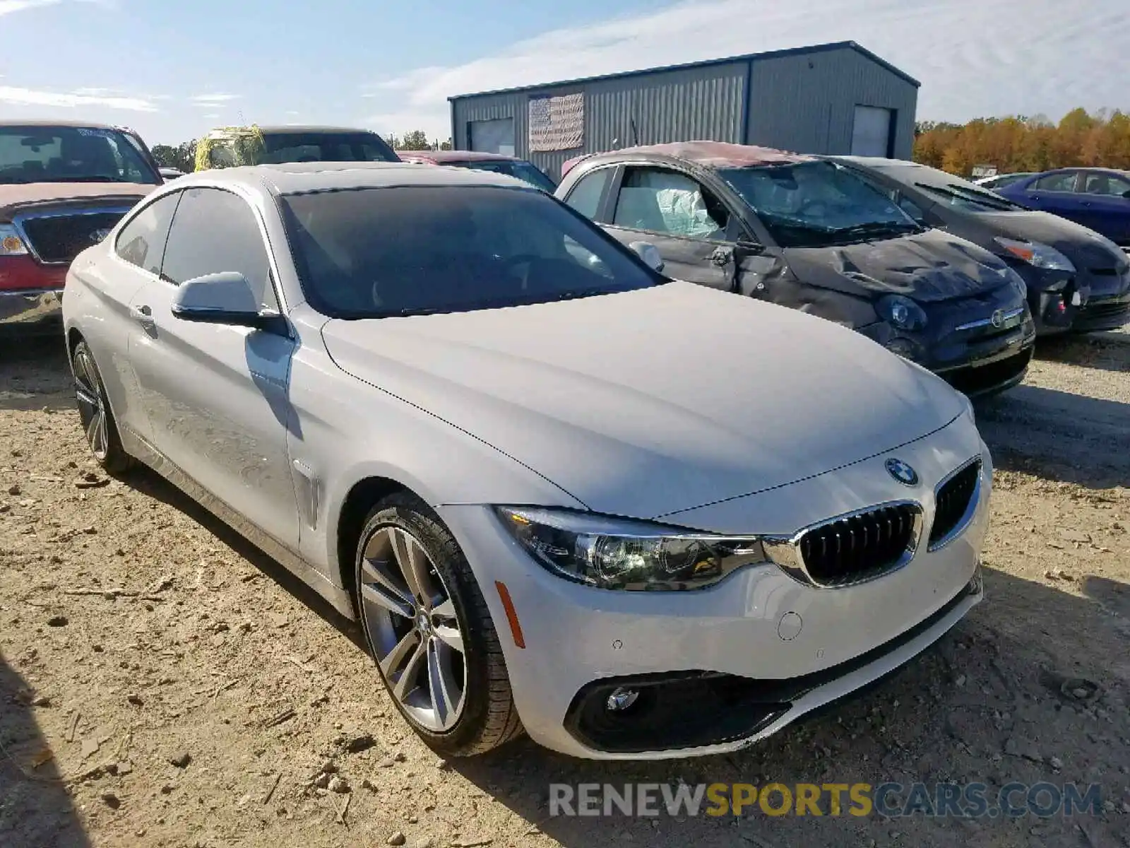 1 Фотография поврежденного автомобиля WBA4W3C51KAF92398 BMW 4 SERIES 2019