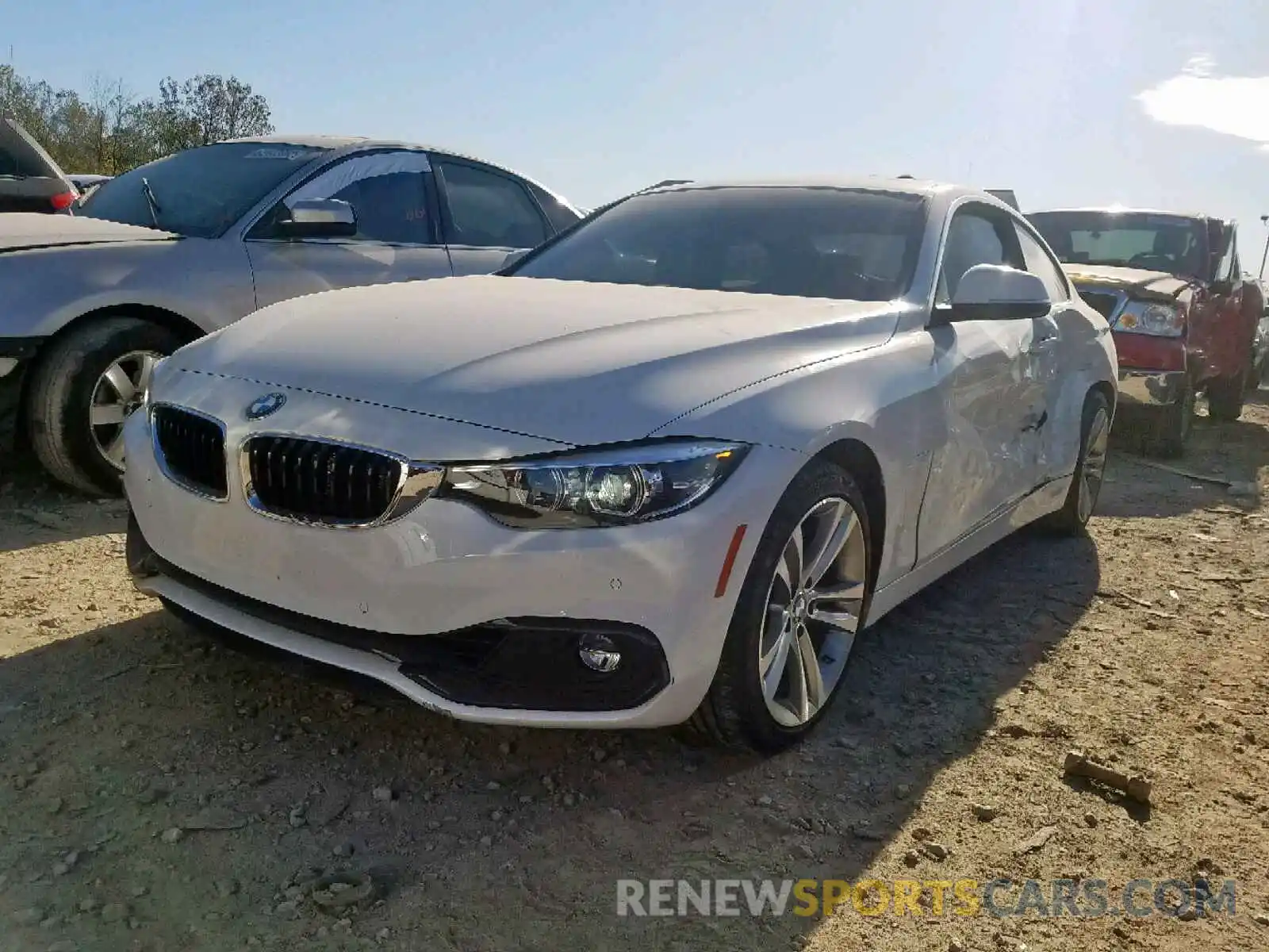 2 Photograph of a damaged car WBA4W3C51KAF92398 BMW 4 SERIES 2019