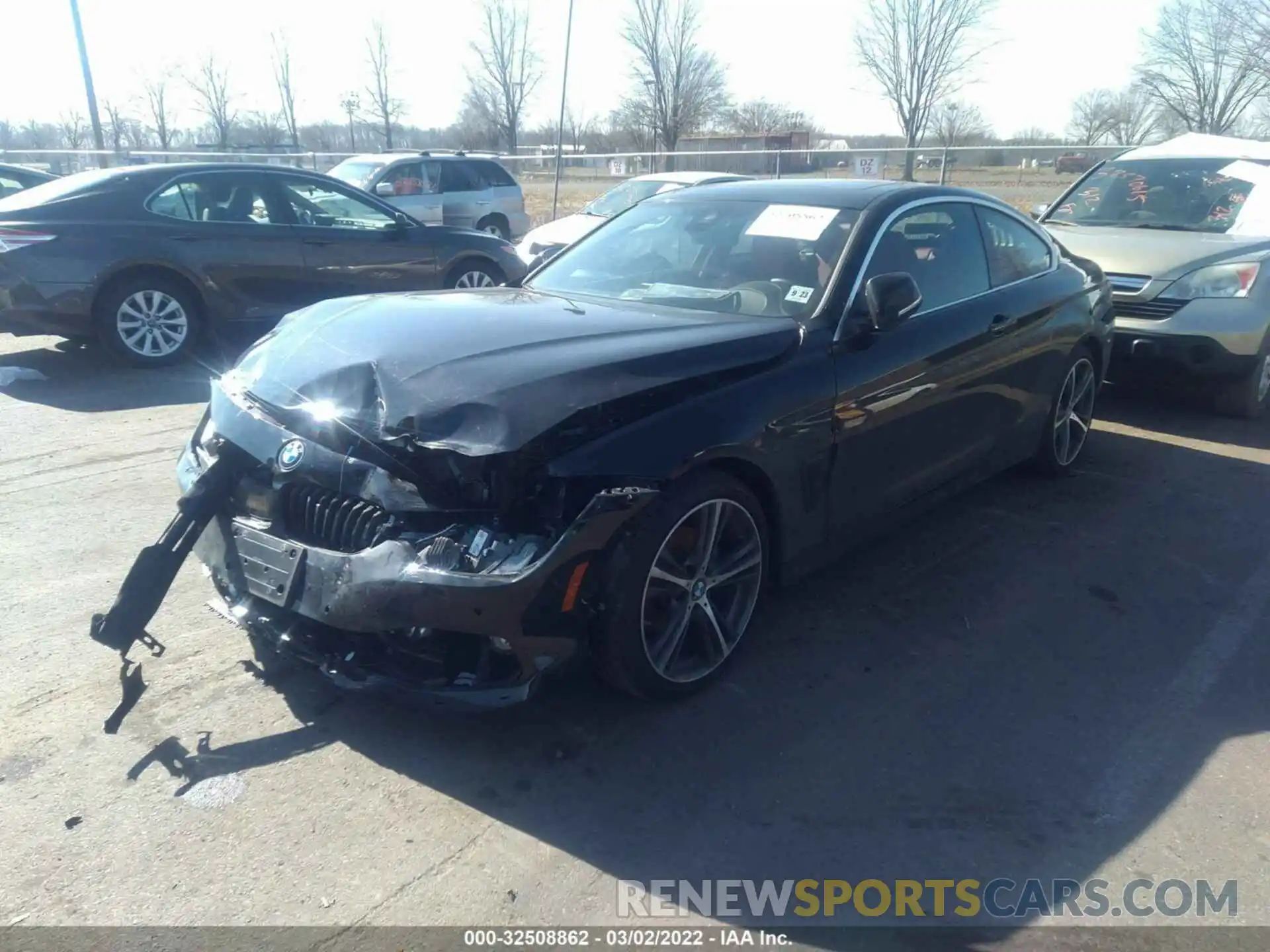 2 Photograph of a damaged car WBA4W3C51KAF93115 BMW 4 SERIES 2019