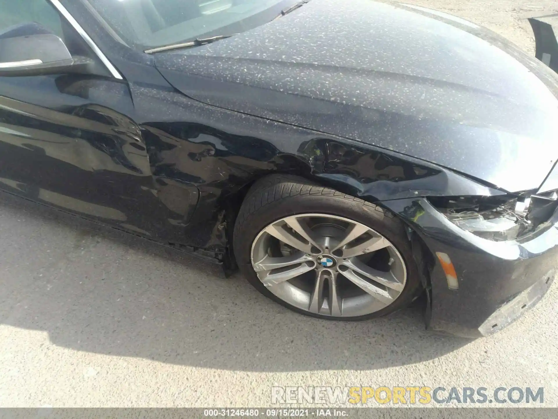 6 Photograph of a damaged car WBA4W3C51KAF93485 BMW 4 SERIES 2019