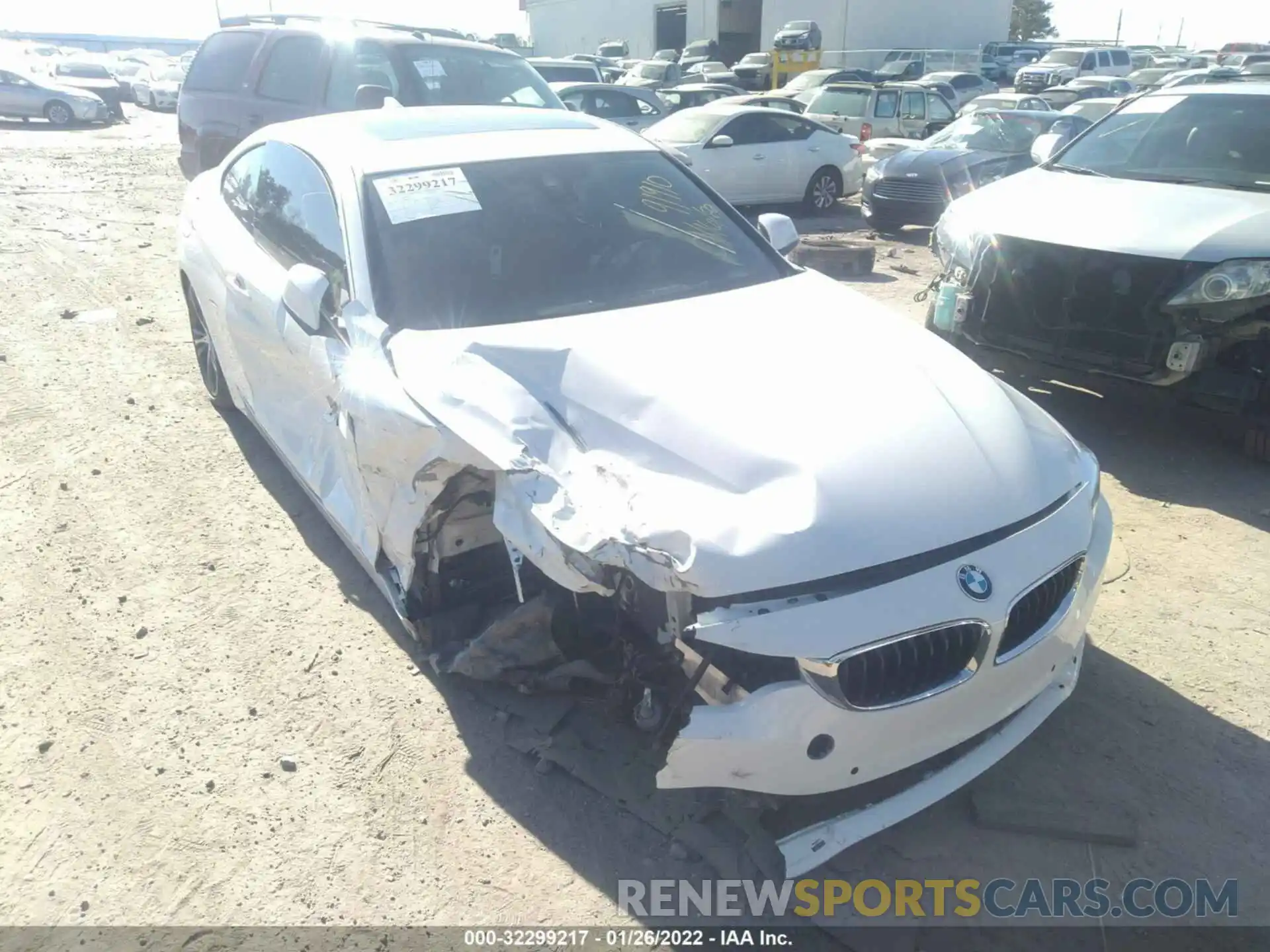 10 Photograph of a damaged car WBA4W3C52KAF91910 BMW 4 SERIES 2019