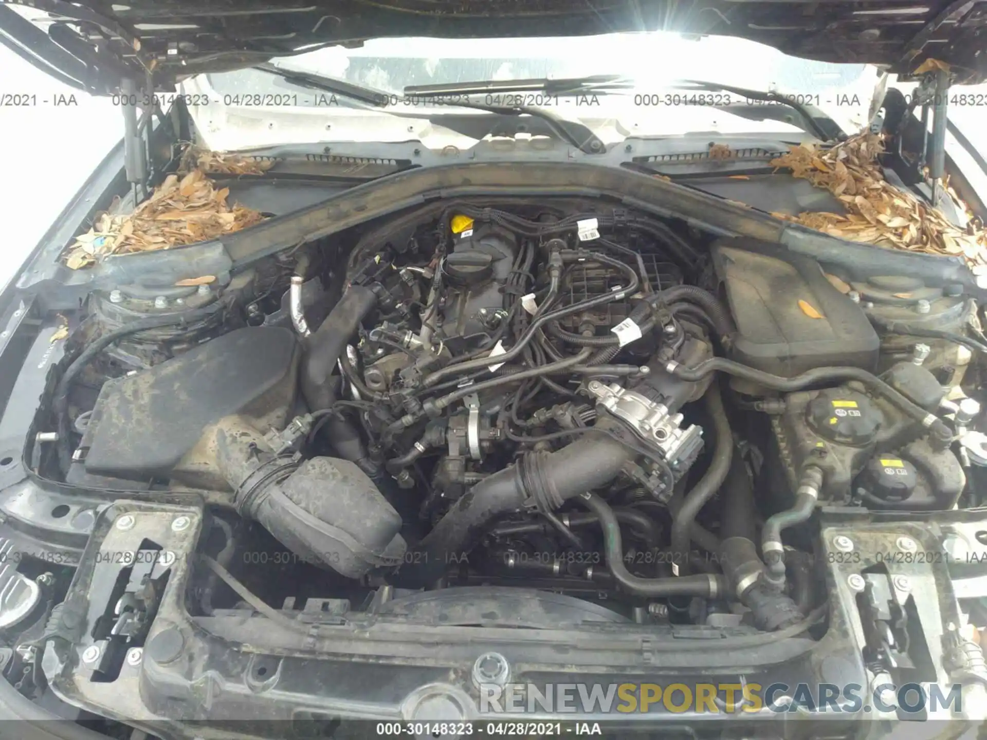 10 Фотография поврежденного автомобиля WBA4W3C52KAF92376 BMW 4 SERIES 2019