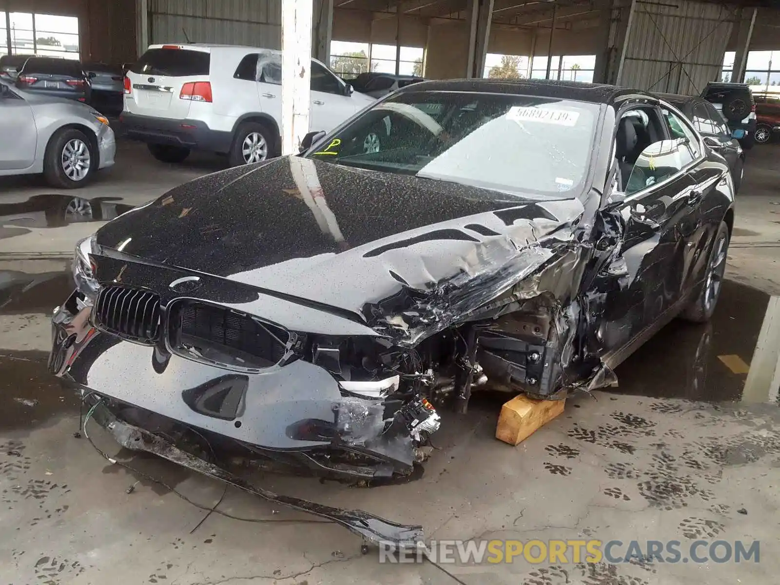 2 Photograph of a damaged car WBA4W3C52KAF93723 BMW 4 SERIES 2019