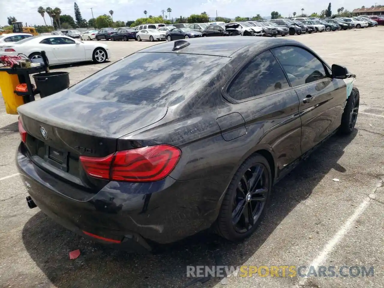 4 Photograph of a damaged car WBA4W3C53KAF92127 BMW 4 SERIES 2019