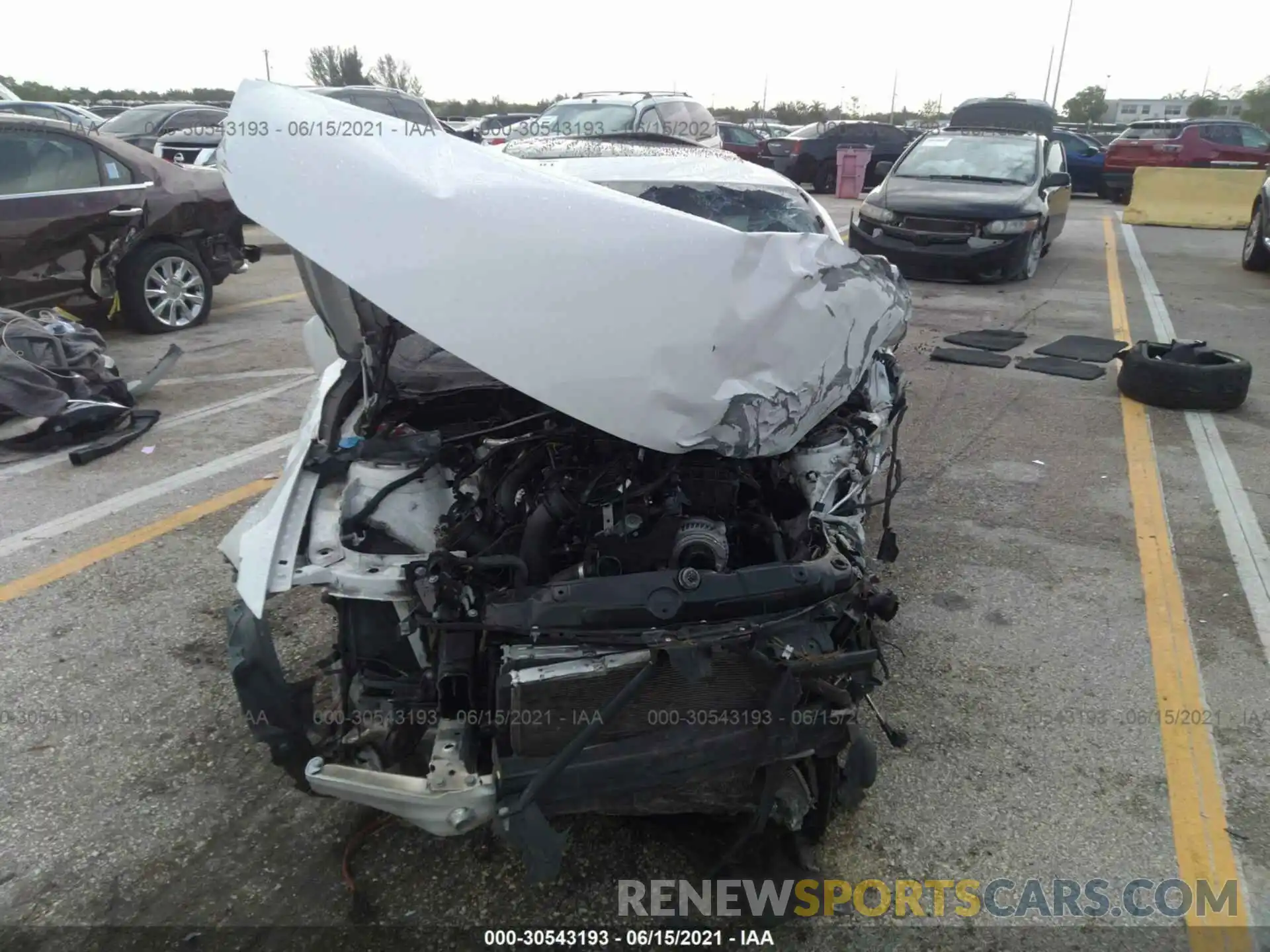 6 Photograph of a damaged car WBA4W3C53KAF92189 BMW 4 SERIES 2019