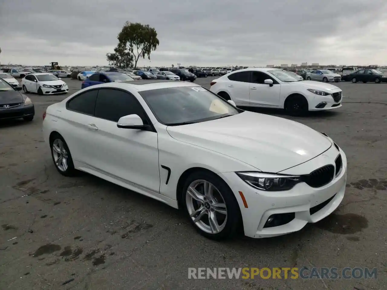 1 Photograph of a damaged car WBA4W3C53KAF92497 BMW 4 SERIES 2019