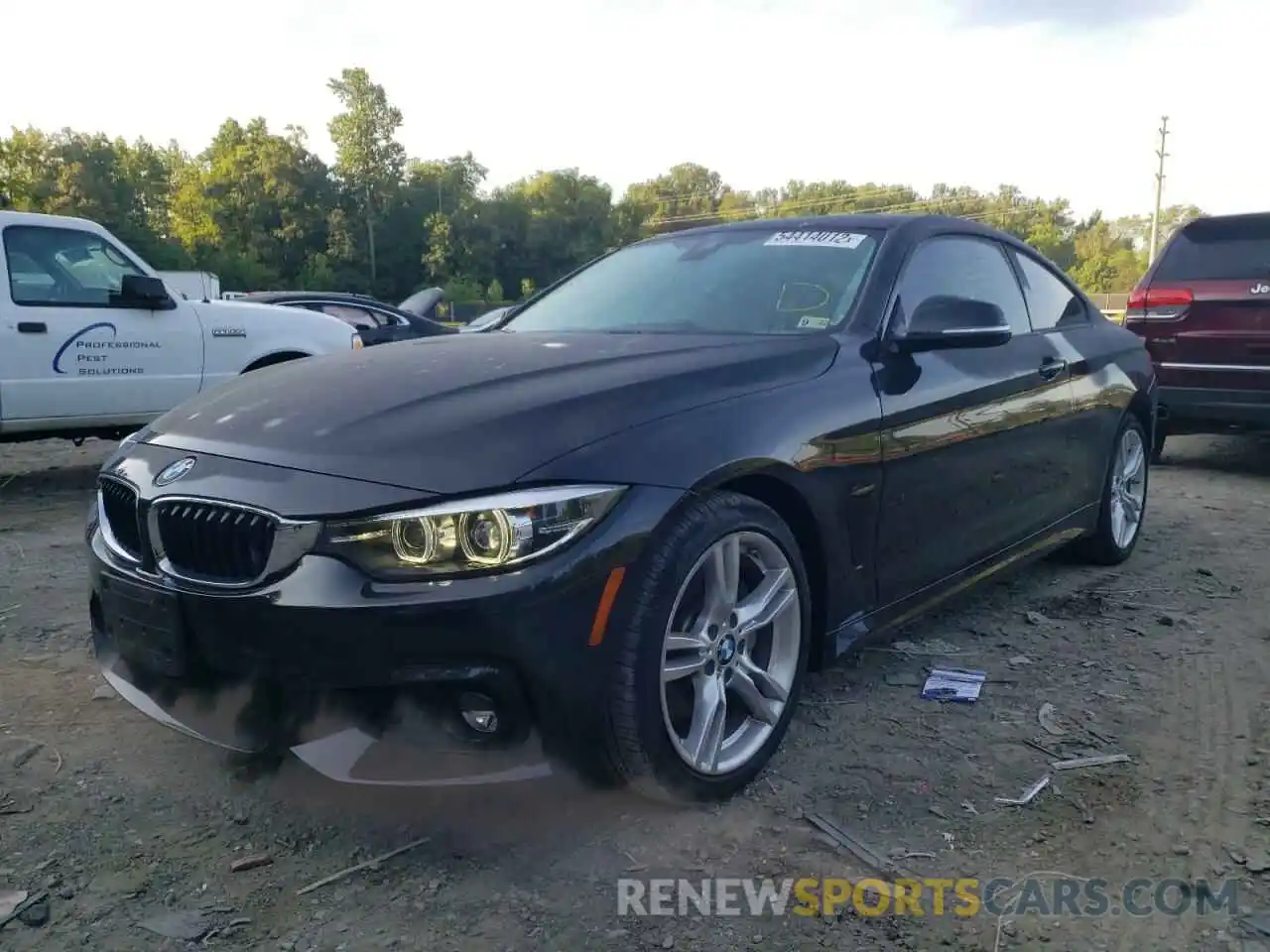 2 Photograph of a damaged car WBA4W3C53KAG91403 BMW 4 SERIES 2019