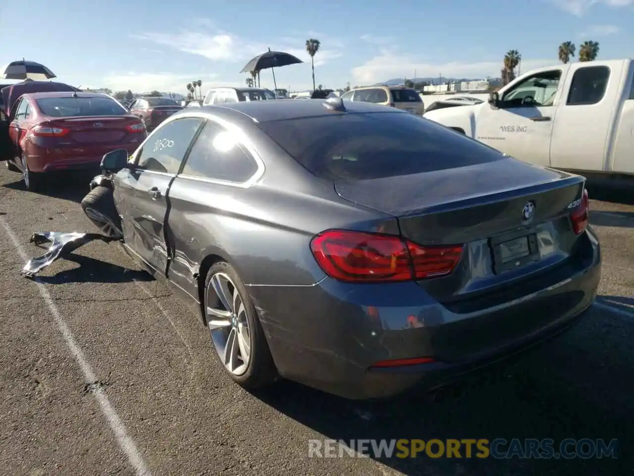 3 Photograph of a damaged car WBA4W3C54KAF92539 BMW 4 SERIES 2019