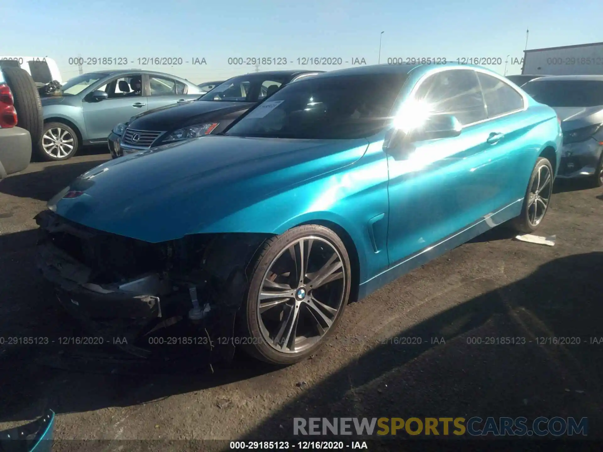 2 Photograph of a damaged car WBA4W3C54KAF93061 BMW 4 SERIES 2019