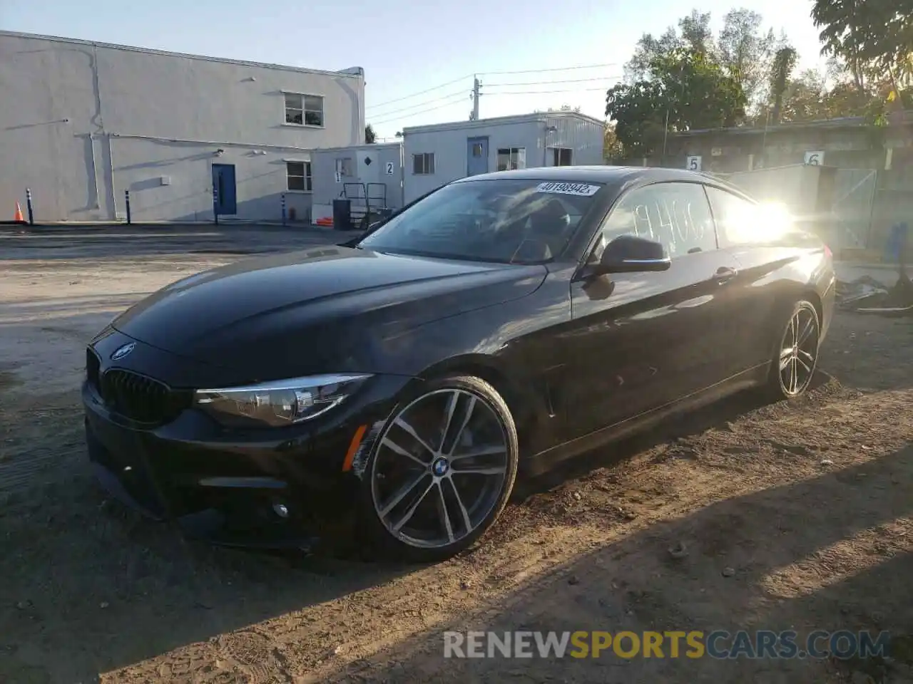 2 Photograph of a damaged car WBA4W3C54KAF93397 BMW 4 SERIES 2019