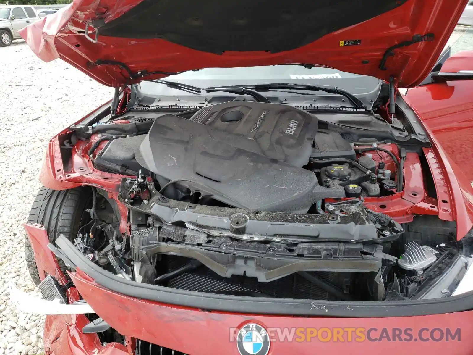 7 Photograph of a damaged car WBA4W3C54KAF93531 BMW 4 SERIES 2019