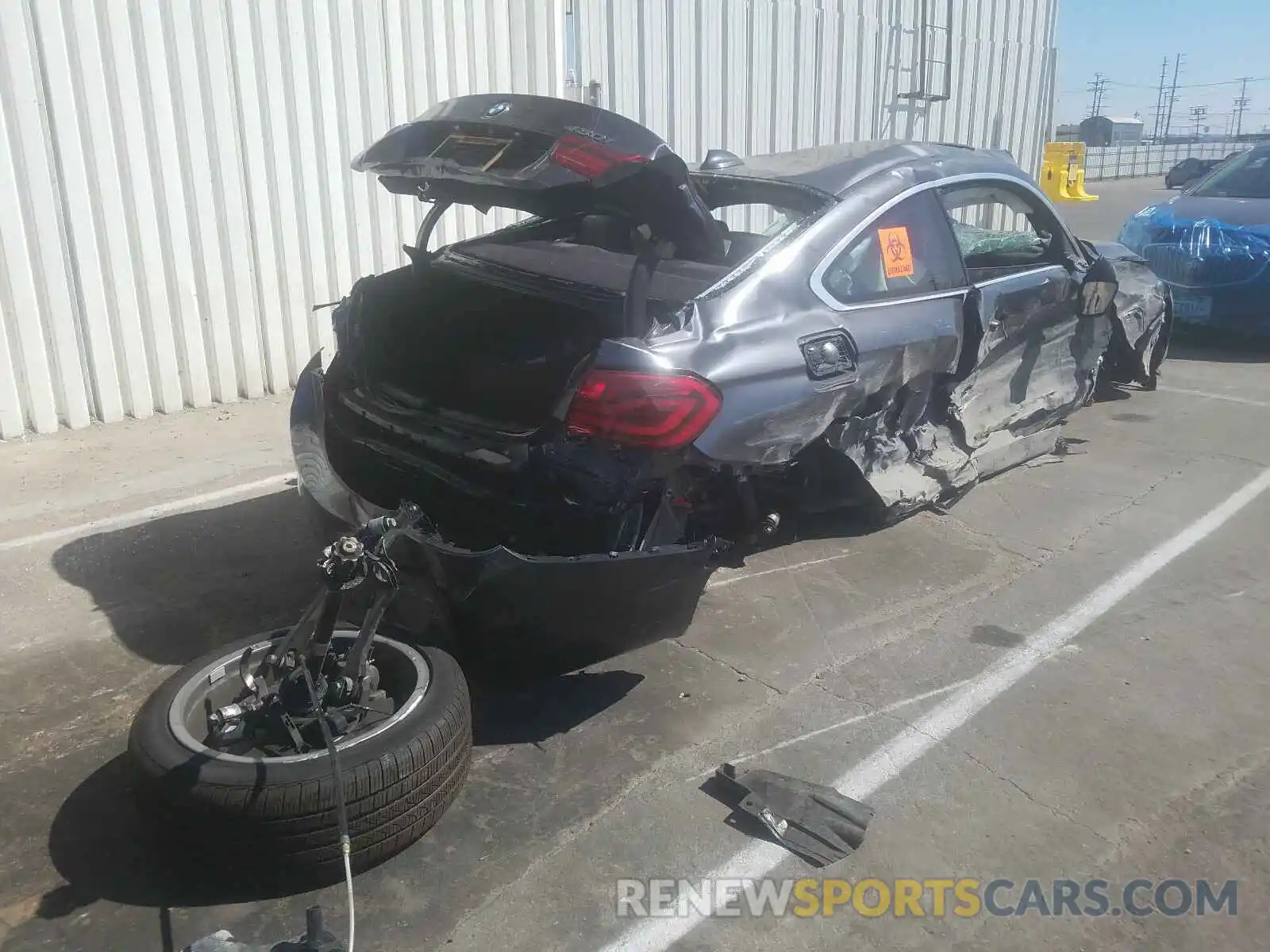 4 Photograph of a damaged car WBA4W3C55KAF93103 BMW 4 SERIES 2019