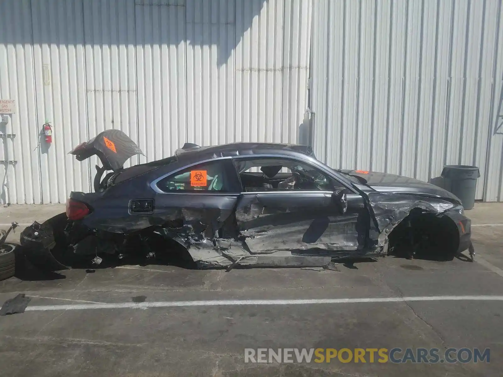 9 Photograph of a damaged car WBA4W3C55KAF93103 BMW 4 SERIES 2019
