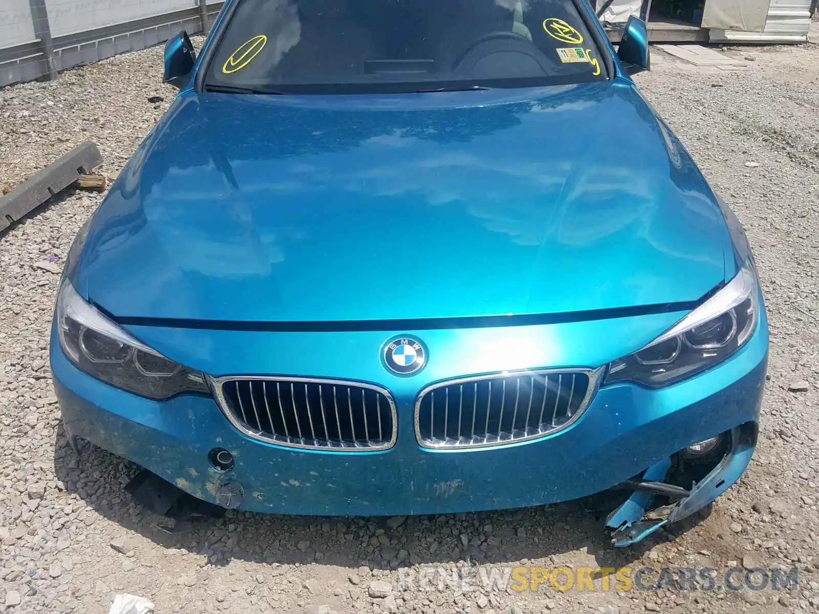 7 Фотография поврежденного автомобиля WBA4W3C56KAF92722 BMW 4 SERIES 2019