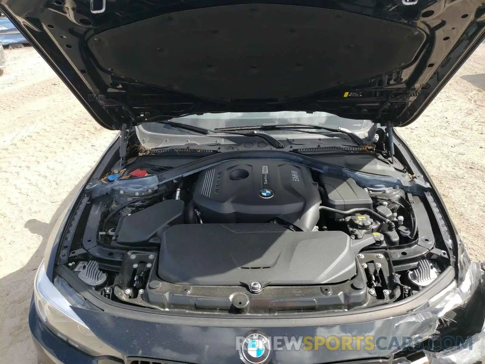 7 Photograph of a damaged car WBA4W3C56KAF93062 BMW 4 SERIES 2019