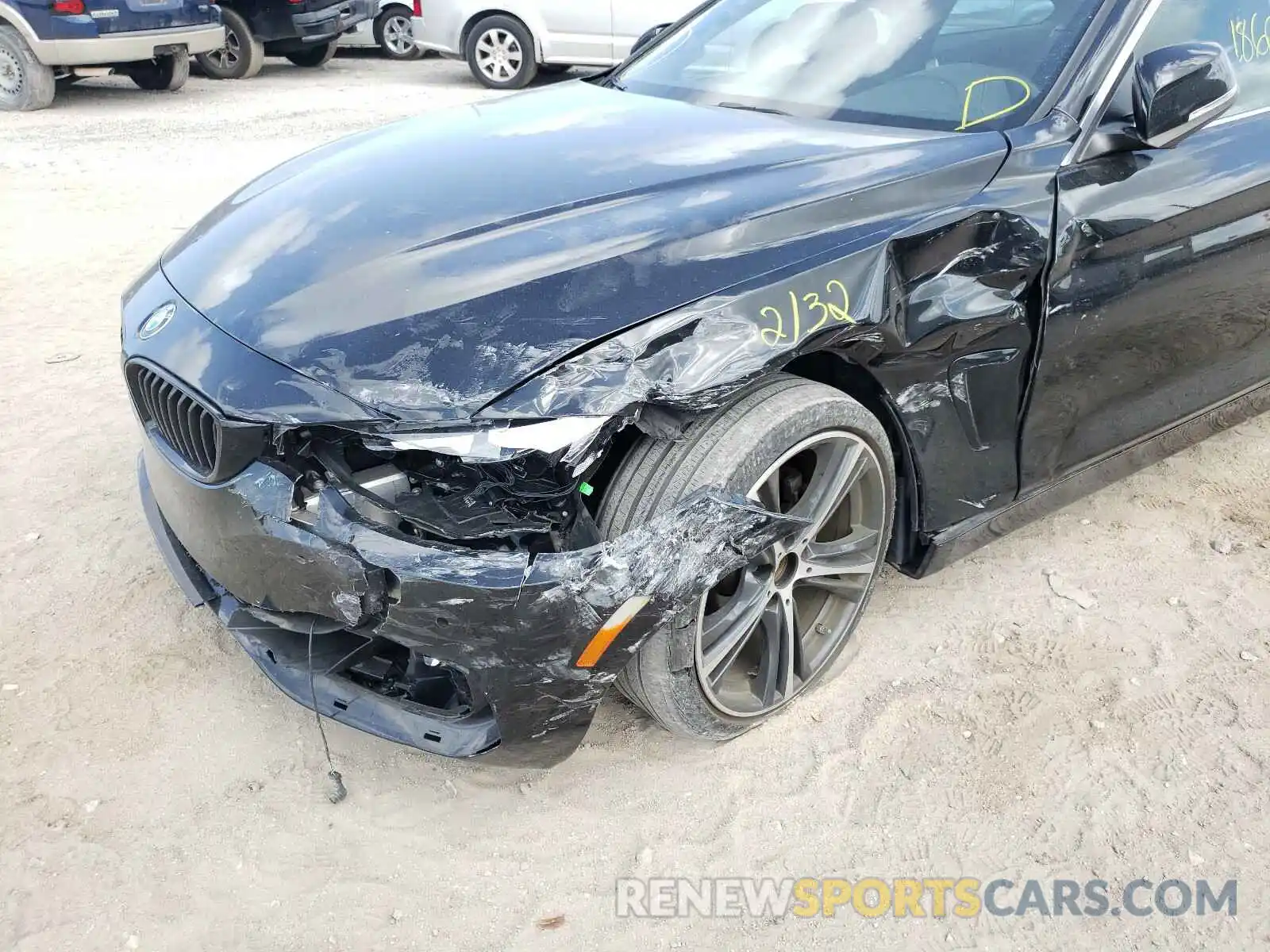 9 Photograph of a damaged car WBA4W3C56KAF93062 BMW 4 SERIES 2019