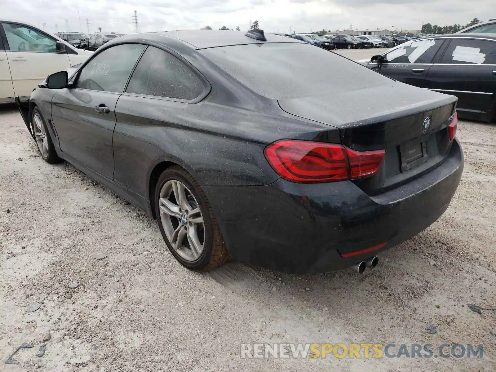 3 Photograph of a damaged car WBA4W3C57KAF91787 BMW 4 SERIES 2019