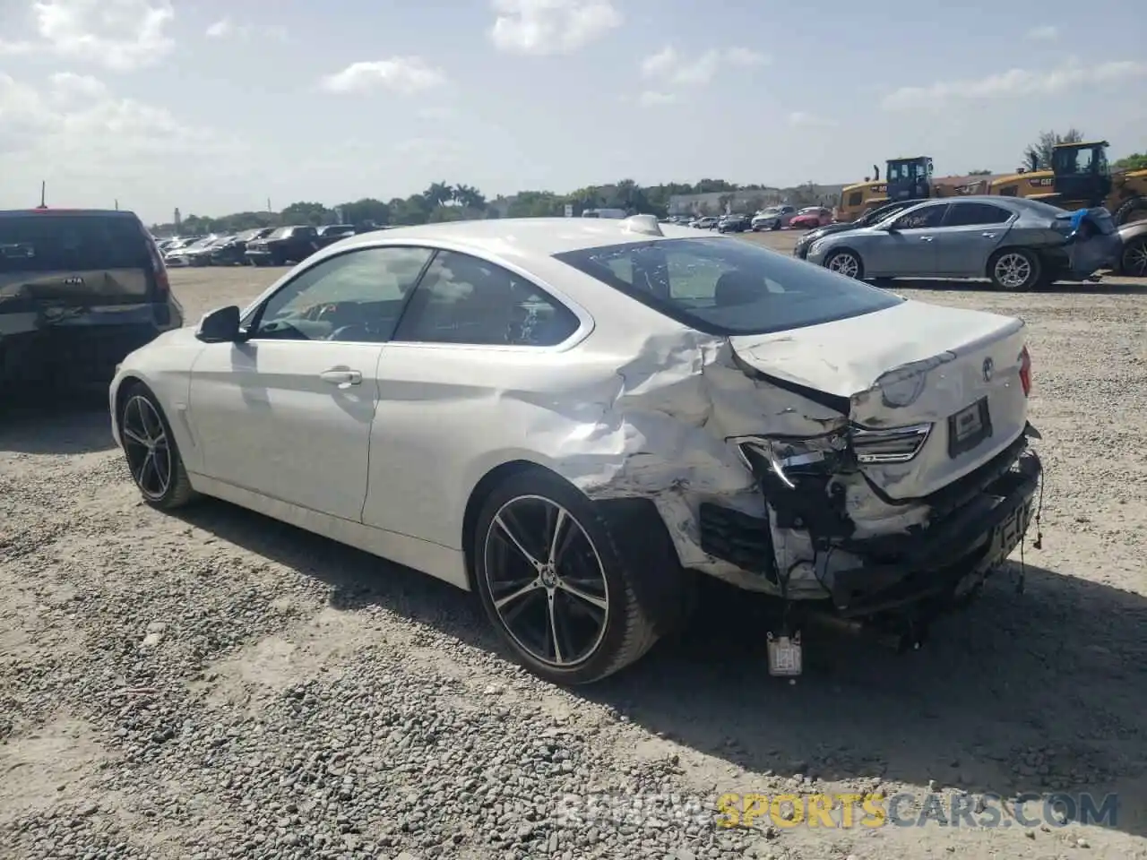 3 Photograph of a damaged car WBA4W3C57KAF91885 BMW 4 SERIES 2019