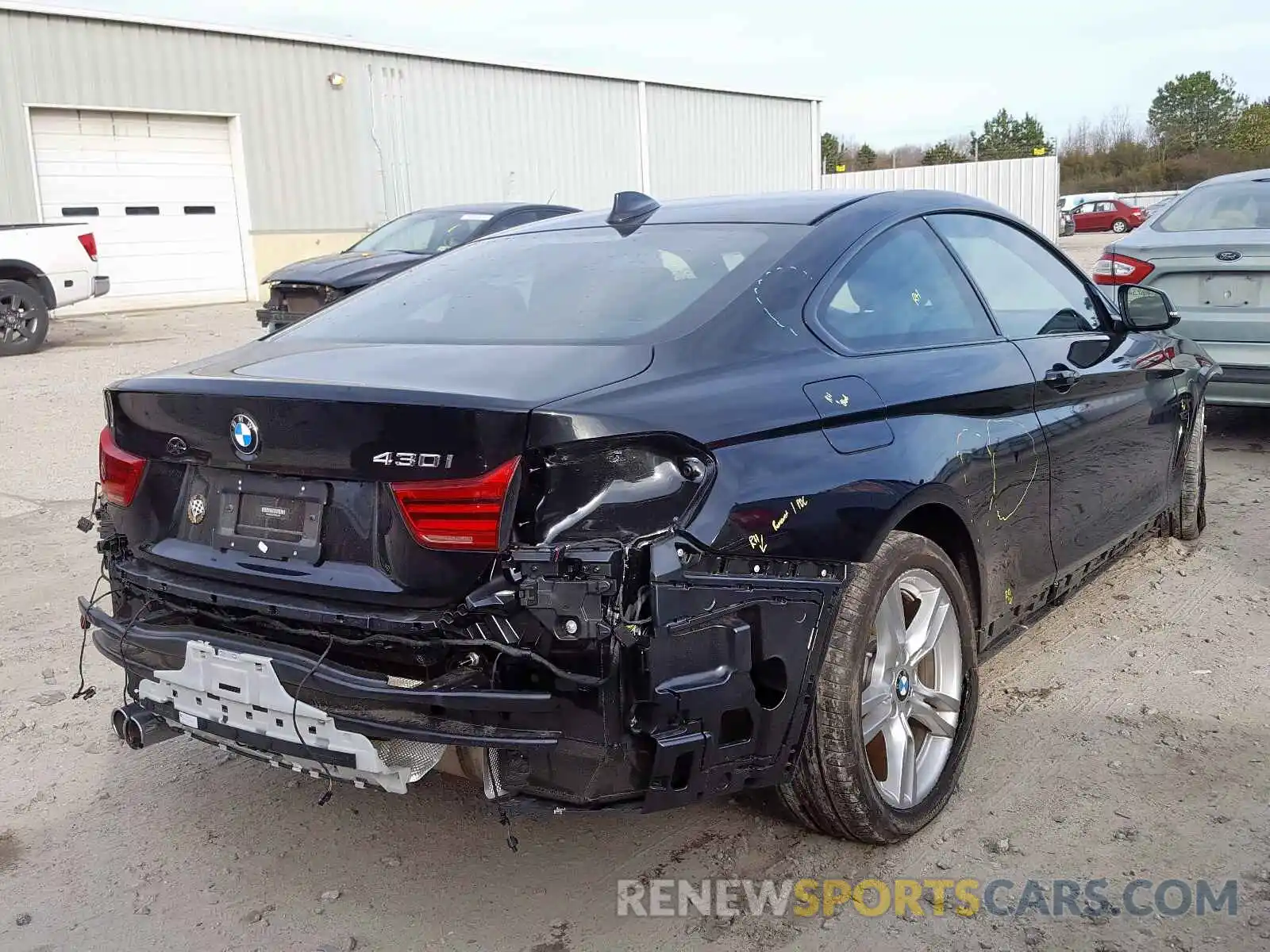 4 Фотография поврежденного автомобиля WBA4W3C57KAF92180 BMW 4 SERIES 2019