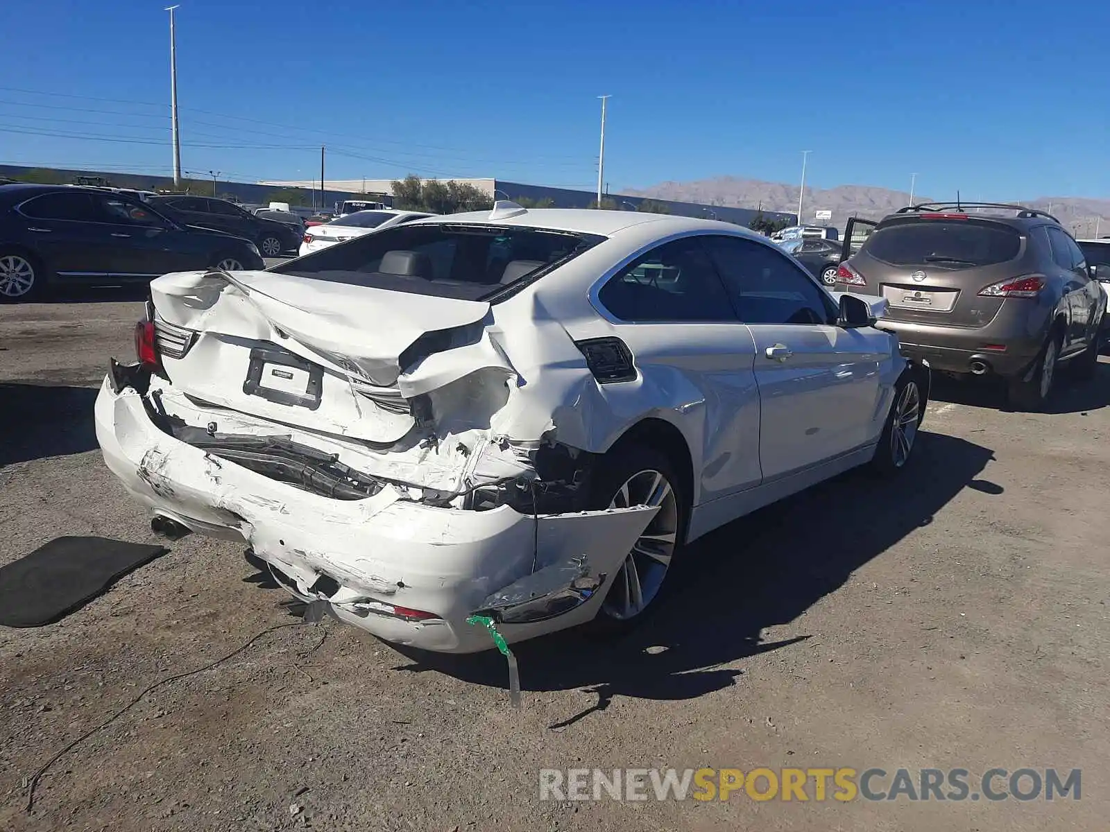 4 Photograph of a damaged car WBA4W3C57KAF92485 BMW 4 SERIES 2019