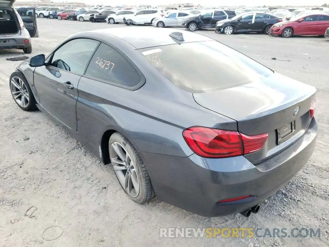 3 Фотография поврежденного автомобиля WBA4W3C57KAF92812 BMW 4 SERIES 2019