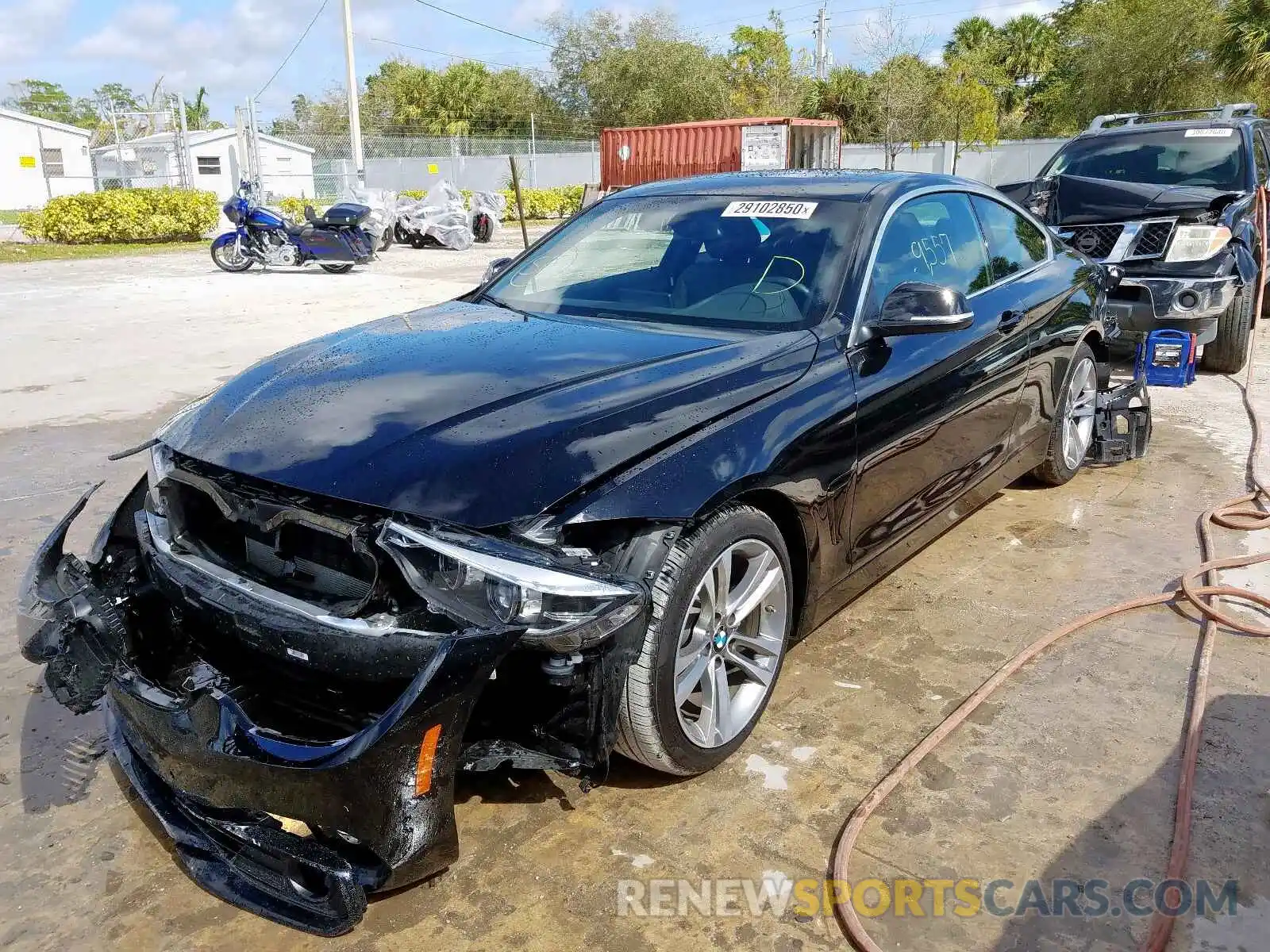 2 Фотография поврежденного автомобиля WBA4W3C57KAF93619 BMW 4 SERIES 2019