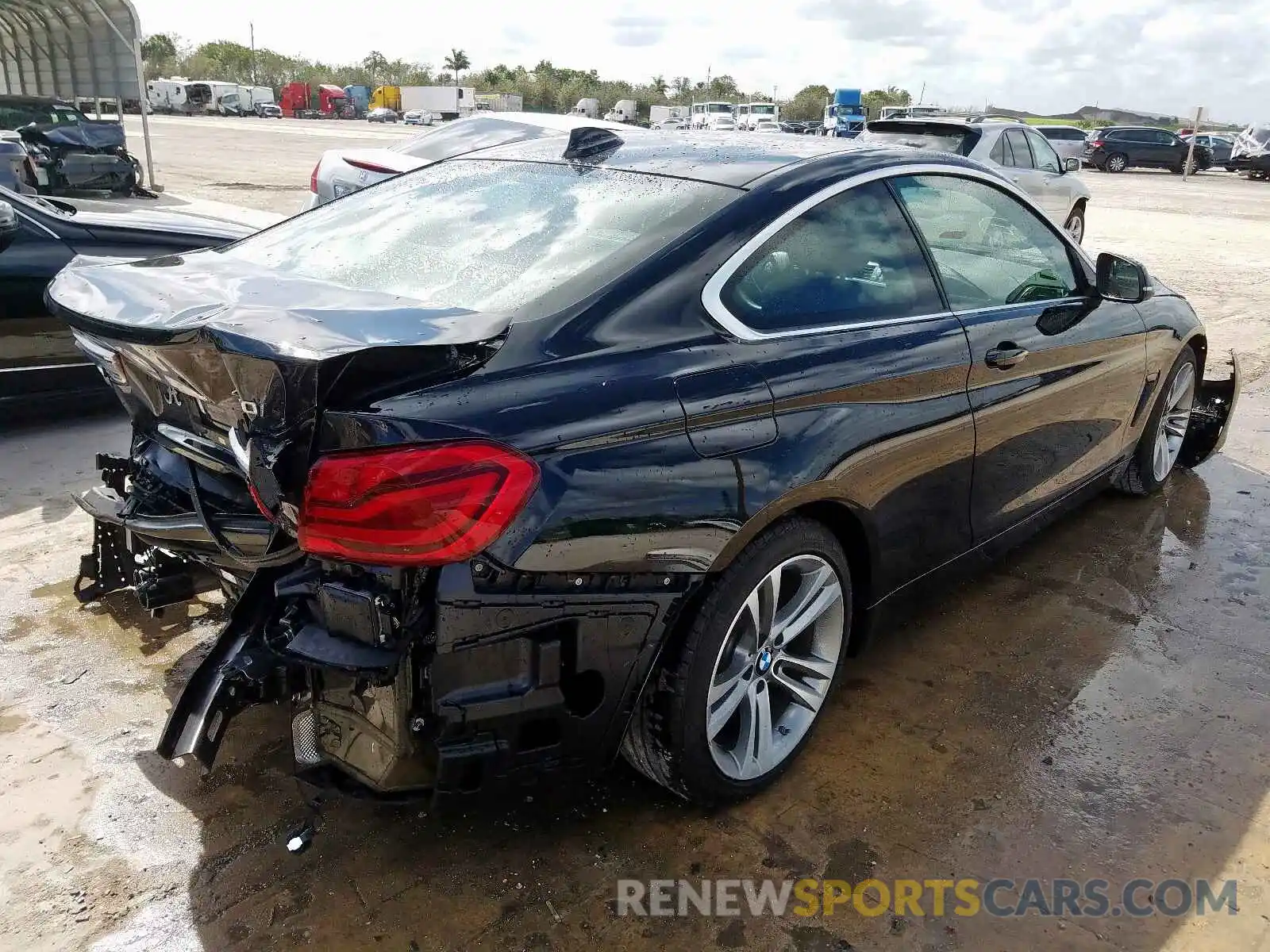 4 Фотография поврежденного автомобиля WBA4W3C57KAF93619 BMW 4 SERIES 2019