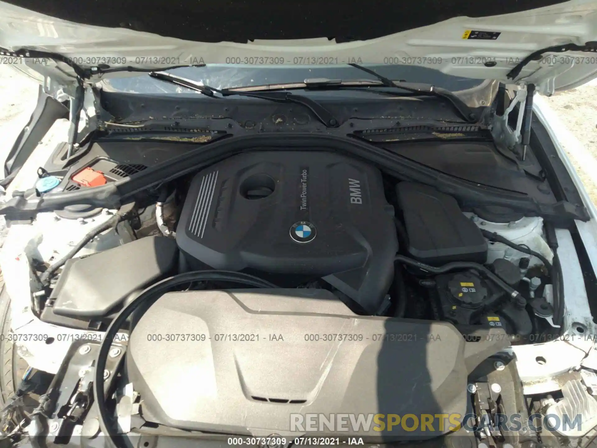 10 Photograph of a damaged car WBA4W3C58KAF92026 BMW 4 SERIES 2019