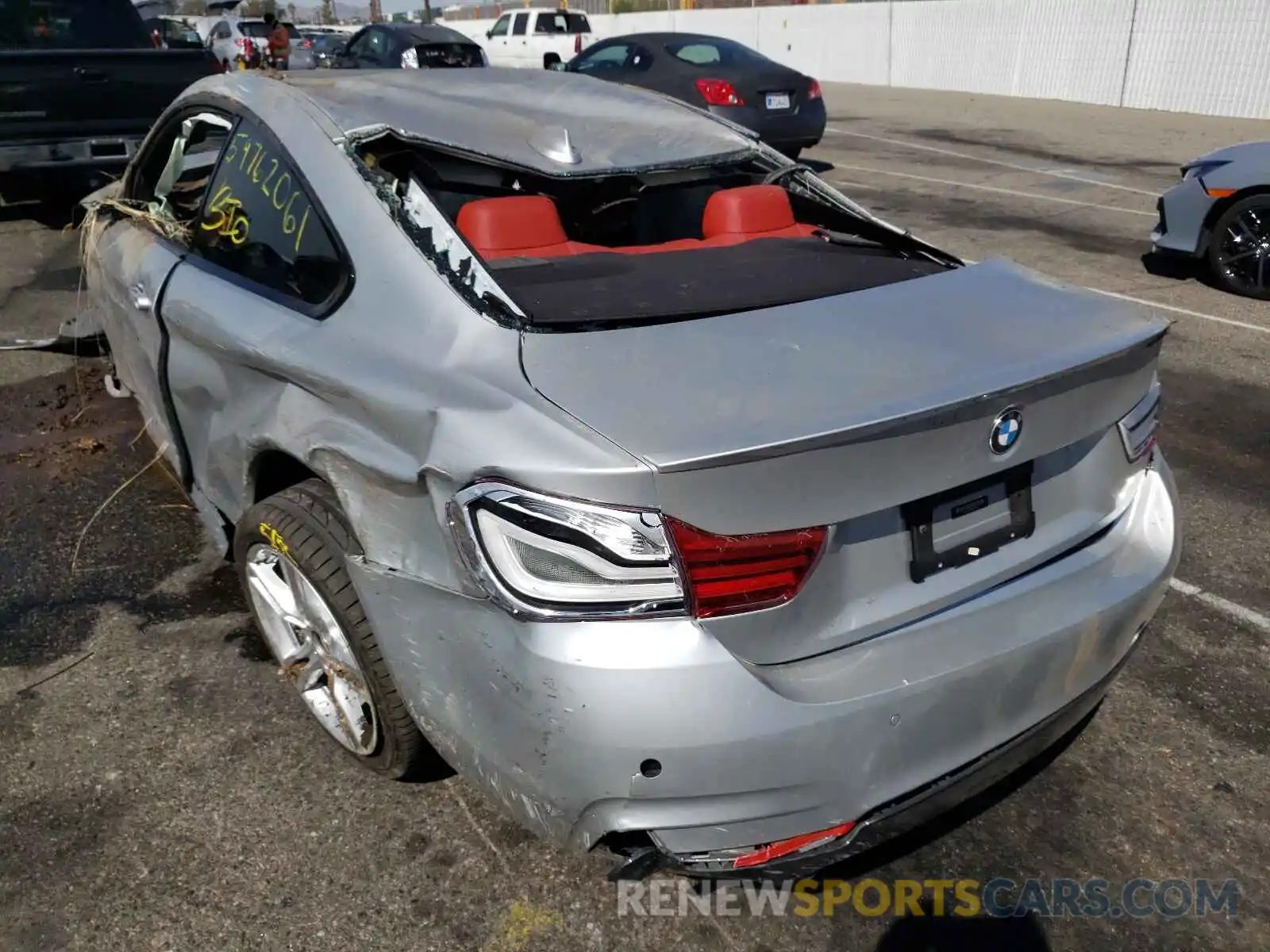 3 Photograph of a damaged car WBA4W3C58KAF92060 BMW 4 SERIES 2019