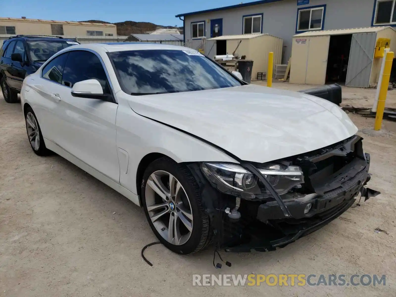 1 Photograph of a damaged car WBA4W3C58KAF92401 BMW 4 SERIES 2019