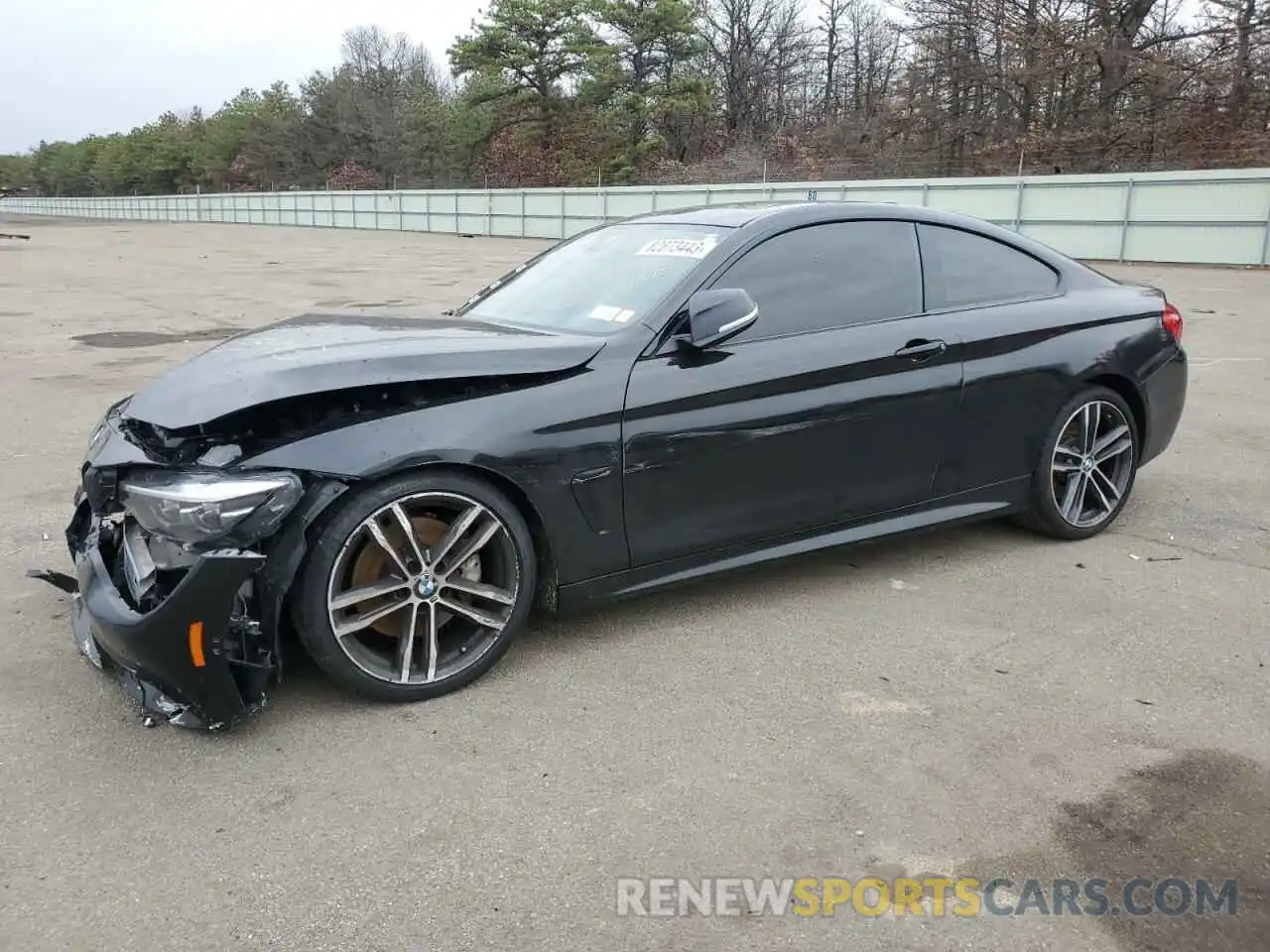 1 Photograph of a damaged car WBA4W3C58KAF93256 BMW 4 SERIES 2019