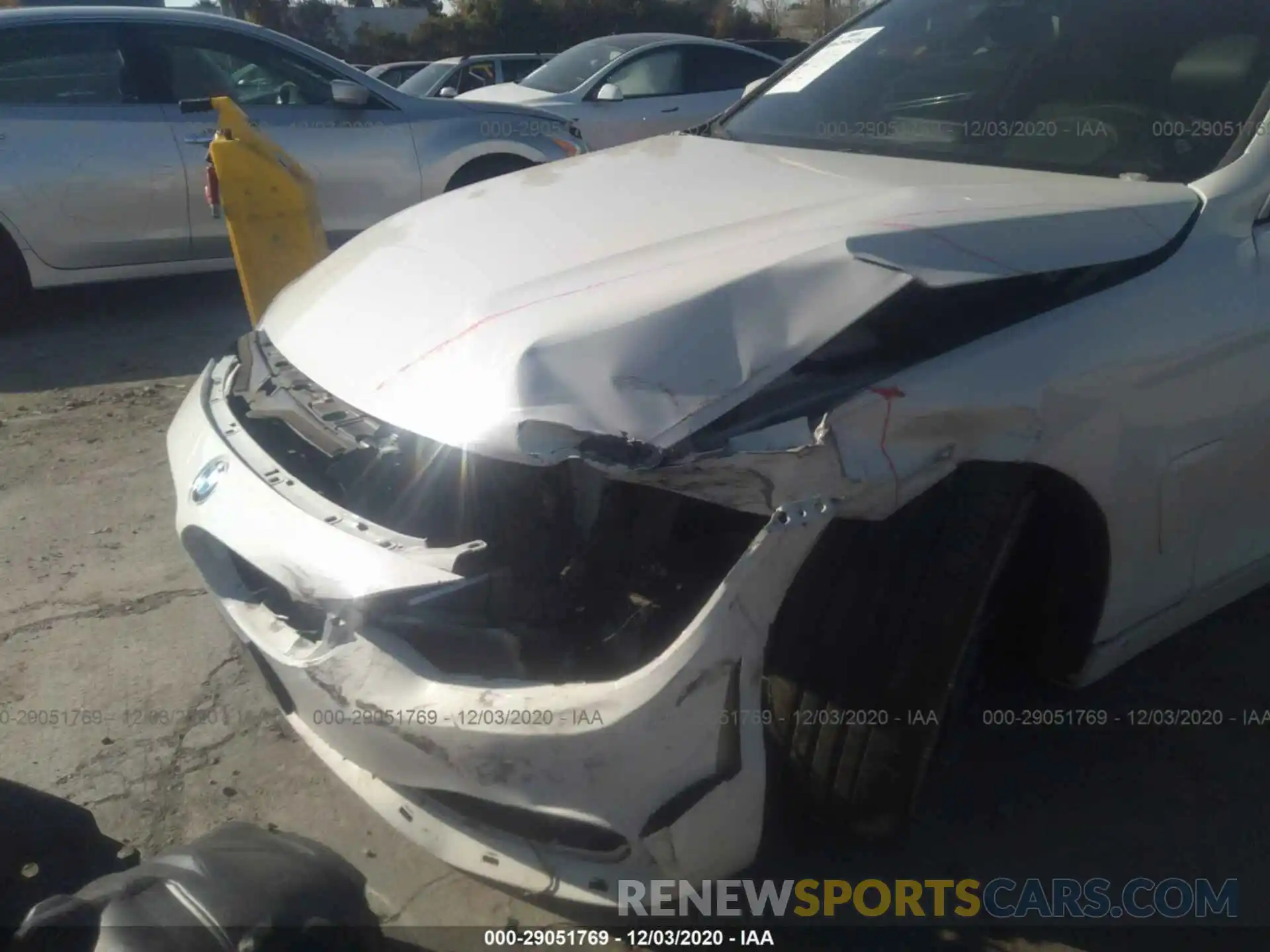 6 Photograph of a damaged car WBA4W3C58KAF93760 BMW 4 SERIES 2019